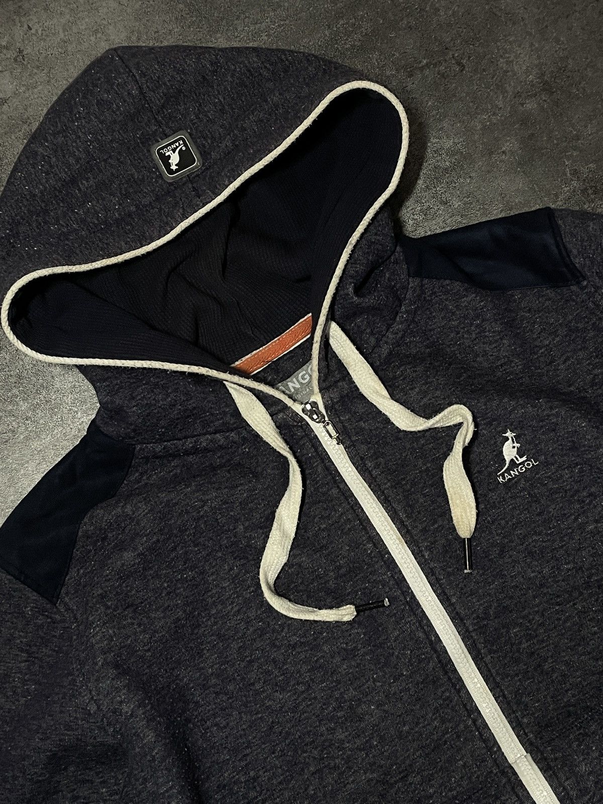 Kangol Kangol Hoodie Zip Vintage Y2K Mini Logo Rare Hype Size US S / EU 44-46 / 1 - 2 Thumbnail