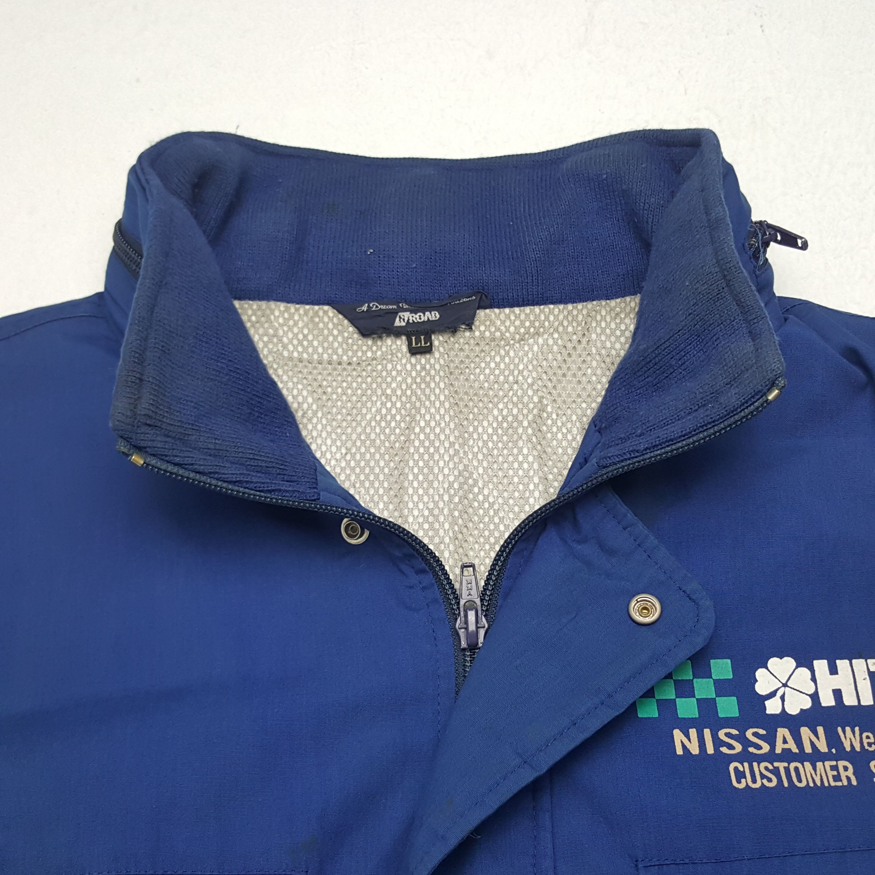 Japanese Brand × Vintage Vintage Nissan Japanese Racing Motorsports Team Jacket Size US XL / EU 56 / 4 - 5 Thumbnail