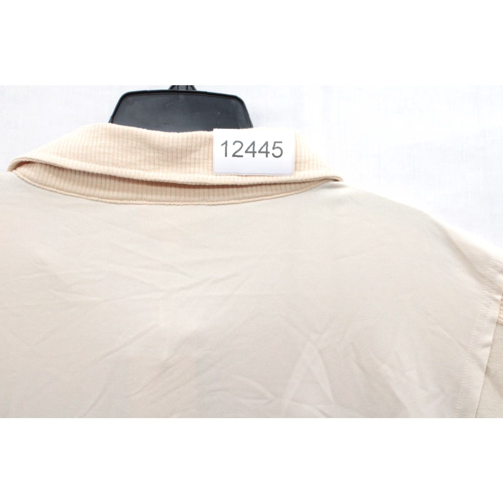 Vintage NWT Heyson Oversized Shirt Women’s 3X Tan Pocket 1/2 Snap-Up Long Sleeve Shirt Woman 3X Beige Poly / Rayon Blouse Jeans/Workwear? Size XXL / US 16-18 / IT 52-54 - 5 Thumbnail