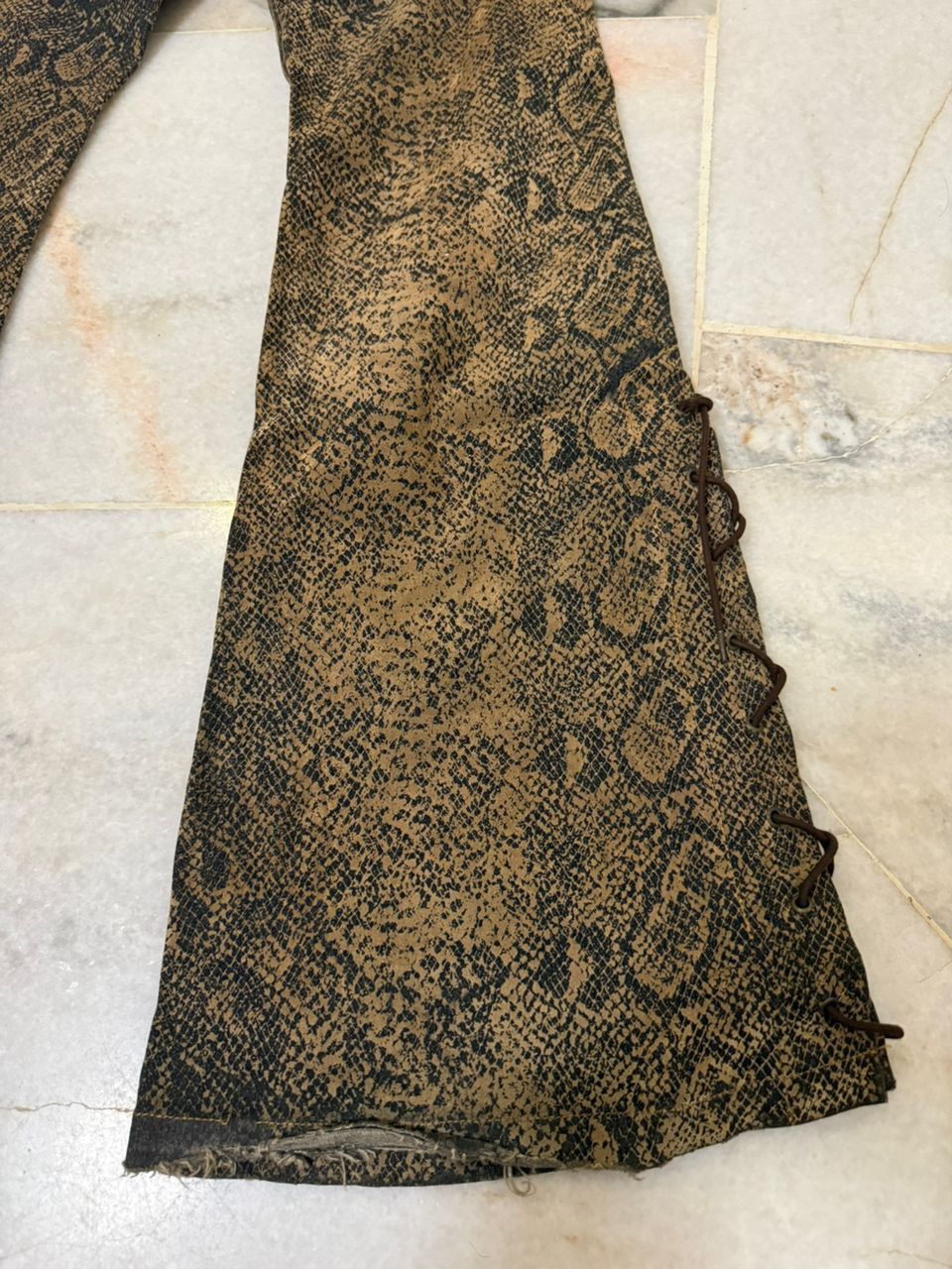 Tornado Mart Tornado Mart Snake Skin Pattern Size US 29 - 4 Thumbnail