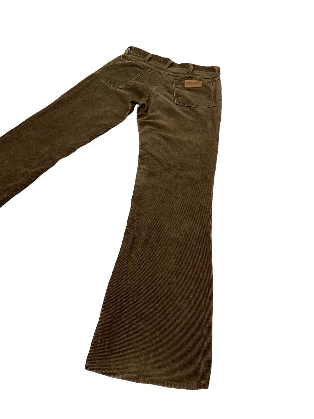 Japanese Brand Flare Jeans Wrangler Japan Corduroy Boot Cut 8🟦5 Size US 29 - 3 Thumbnail