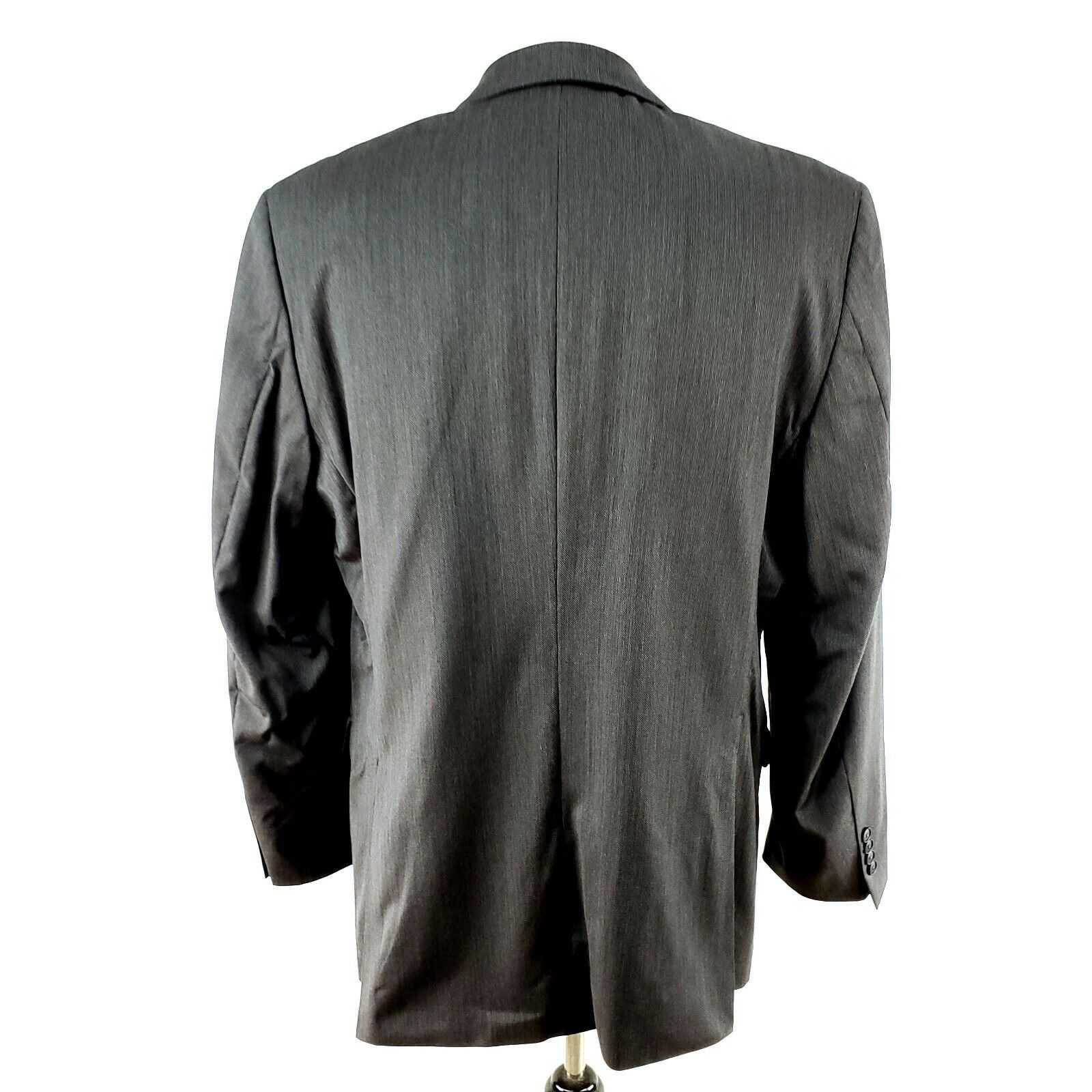 Jos. A. Bank Joseph Jos A Bank Wool 2 Button Blazer 42L Gray (can be worn Size 42L - 6 Thumbnail