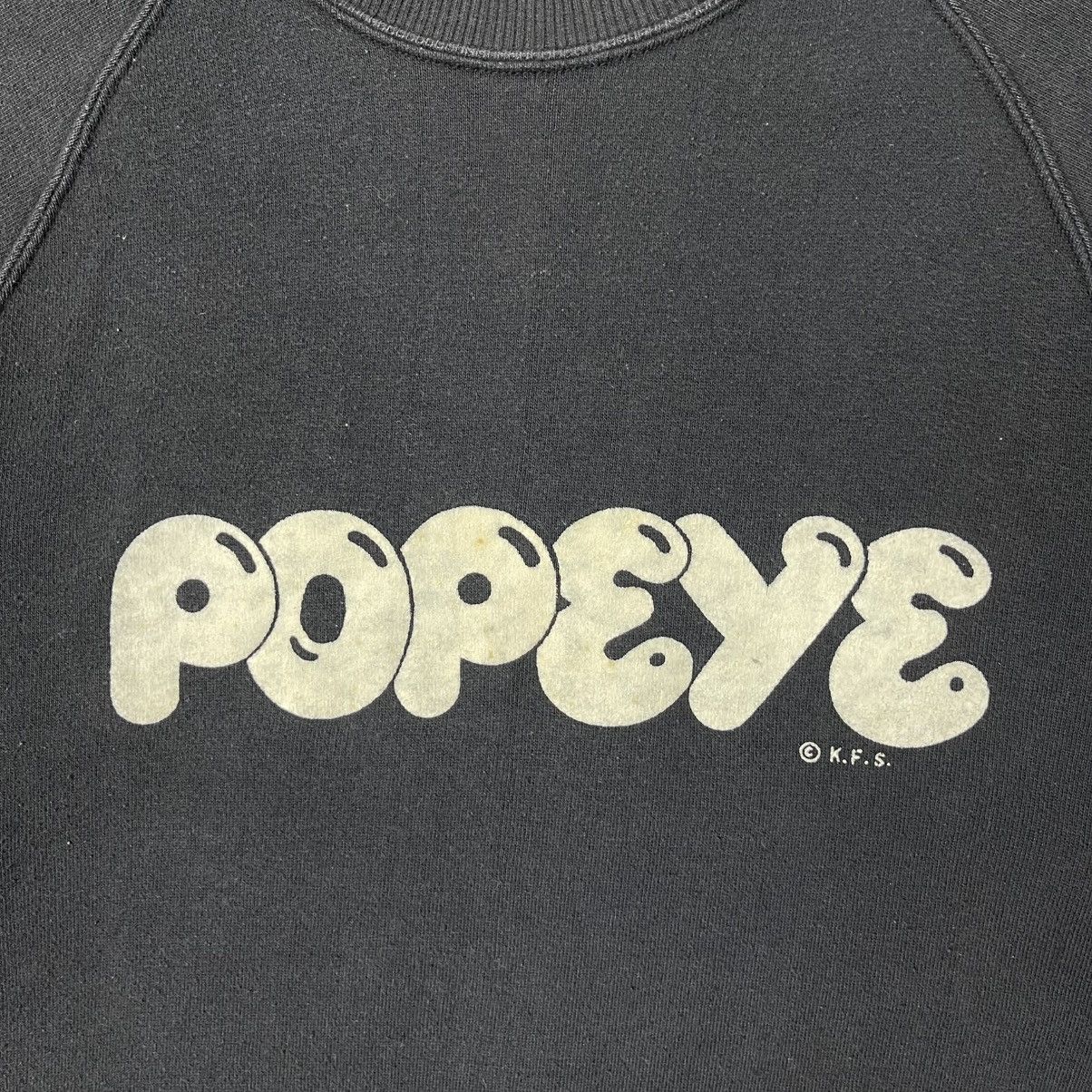 Vintage Vintage 1980s Popeye Logo Crewneck Sweatshirt Size US S / EU 44-46 / 1 - 3 Thumbnail