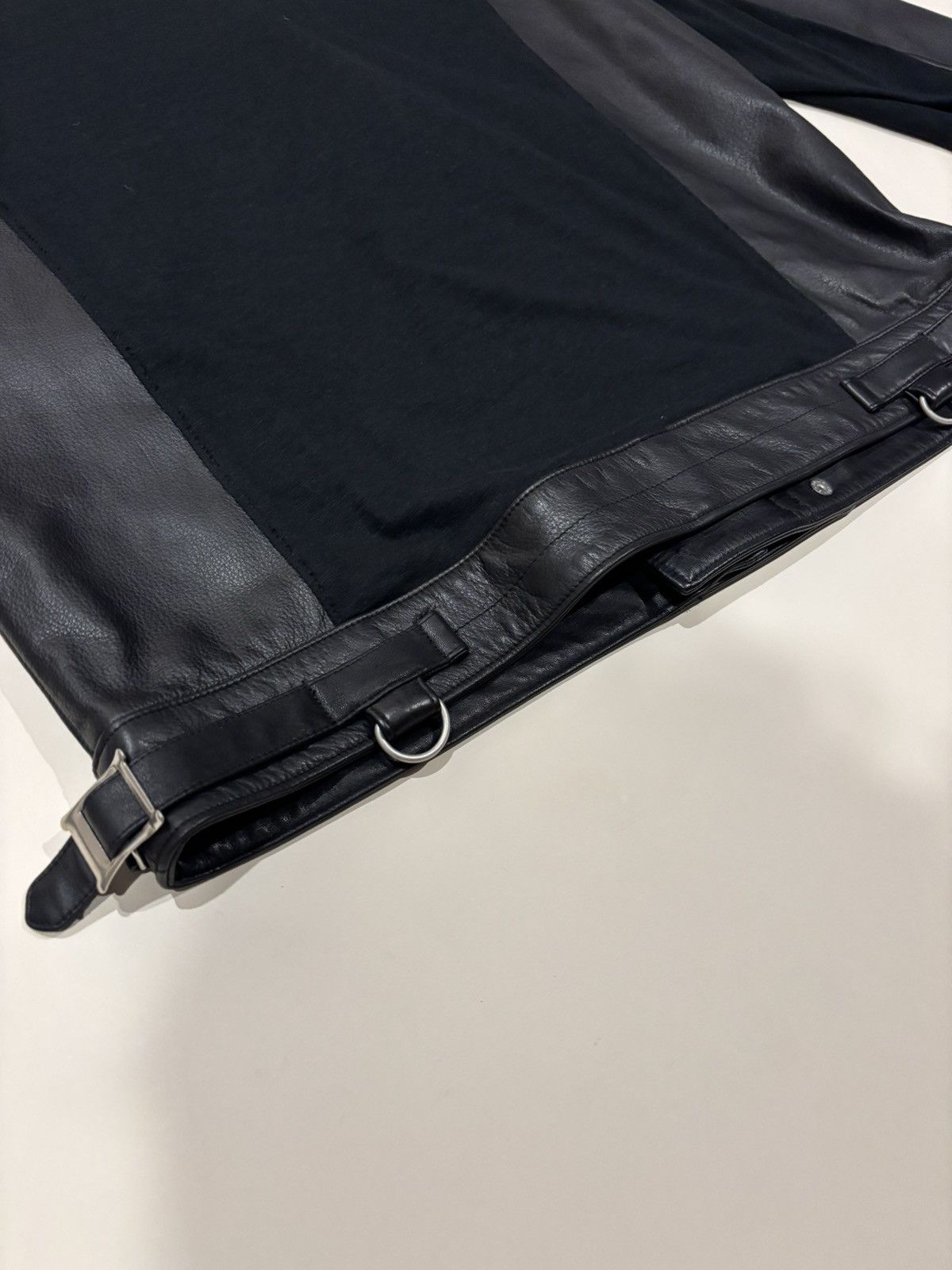 Undercover Undercover SS24 Rebelgods Hyrbid Cowhide Leather Jacket Size US M / EU 48-50 / 2 - 13 Thumbnail