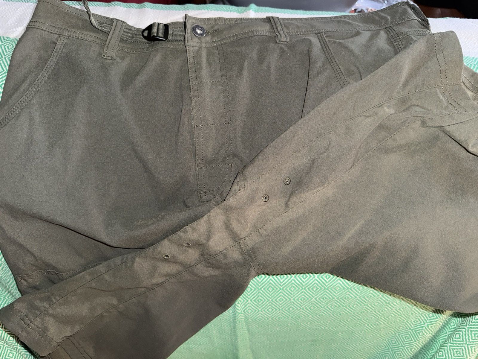 Prana PRANA “Zion” Belted cargo-style stretch Hiking Shorts - 38 Size US 38 / EU 54 - 19 Thumbnail