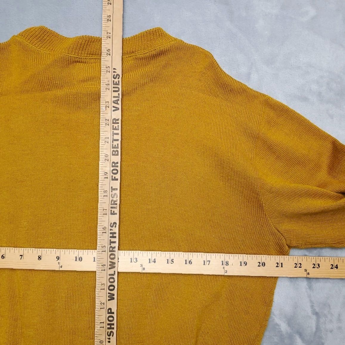 Vintage VINTAGE Whiting Sweater Mens 44 Gold Yellow Crewneck Knit Pullover Los Angeles Size US XXL / EU 58 / 5 - 6 Thumbnail