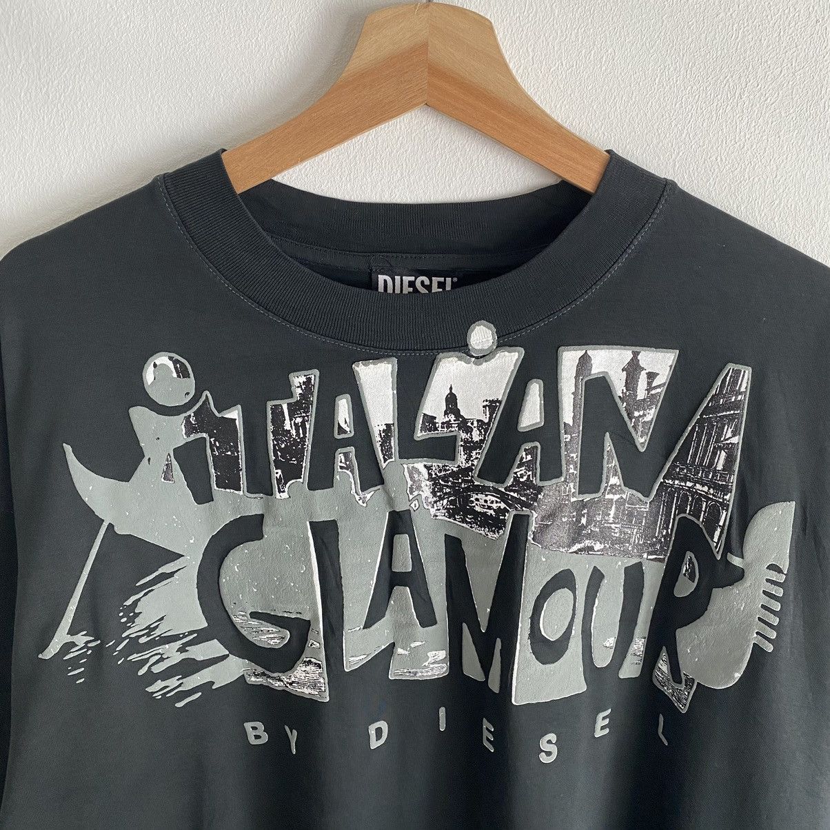 Diesel Diesel Italian Glamour Puff Print Tee Y2K Size US L / EU 52-54 / 3 - 2 Thumbnail
