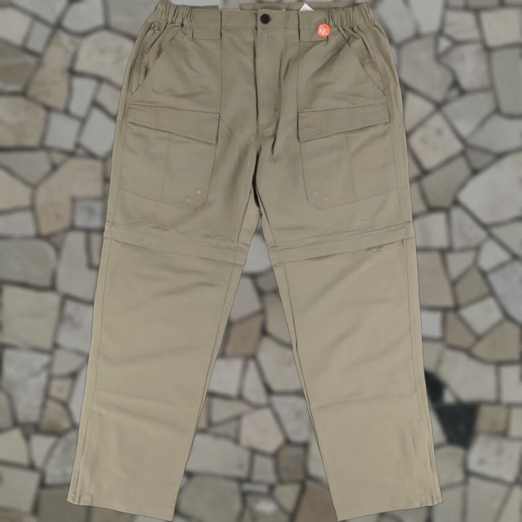 Vintage World Wide Sportsman Convert Nylon Shell Hiking Cargo Pants Brown Men's L Size US 33 - 1 Thumbnail