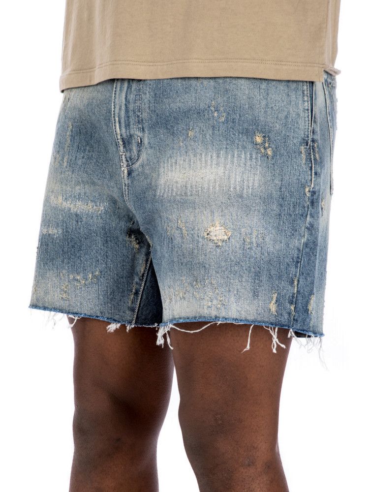 Saint Laurent Paris o1bcso1str0924 Destroyed California Shorts in Blue Size US 36 / EU 52 - 5 Thumbnail