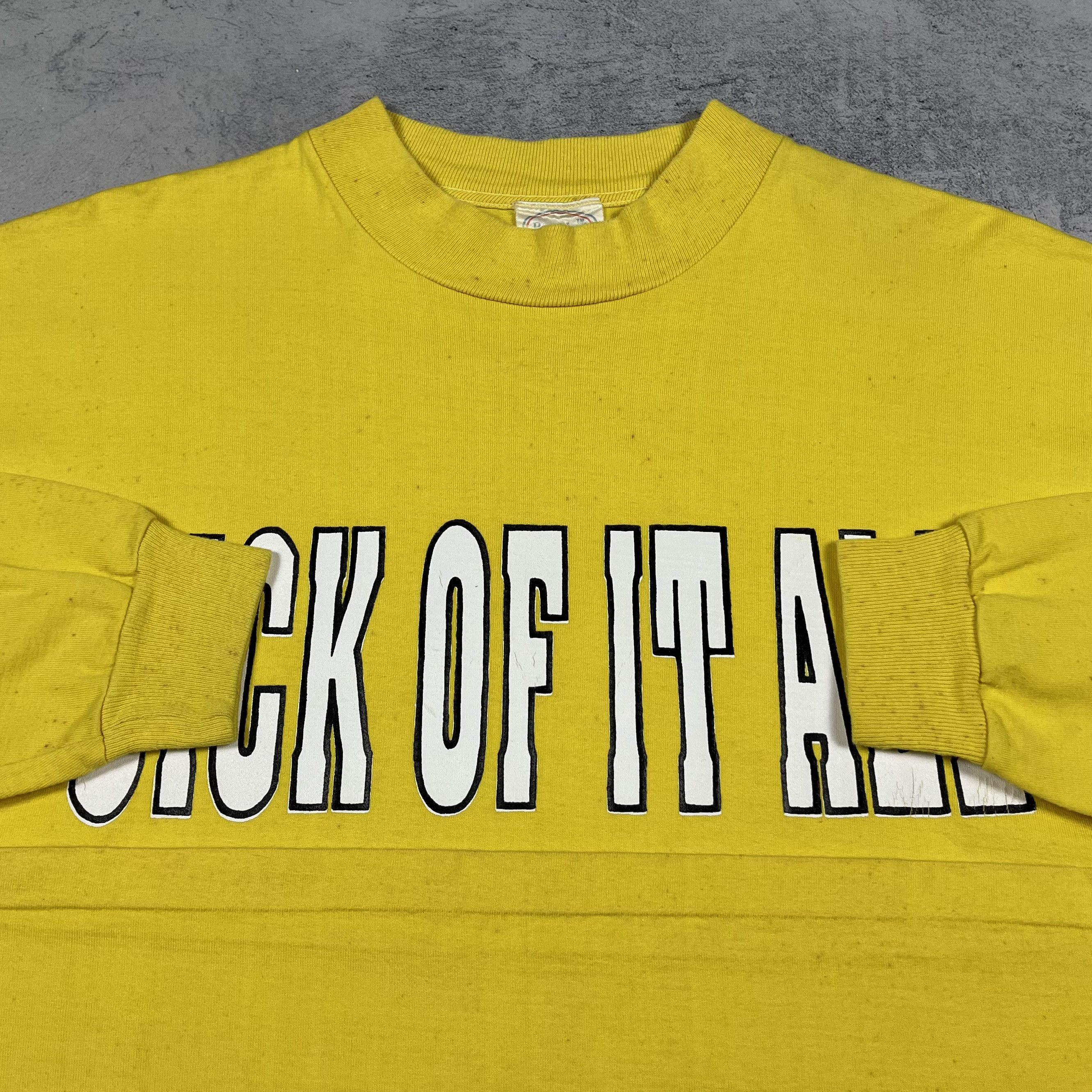 Band Tees Vintage Sick Of It All Hard Punk Band Long Sleeve Shirt 80’s Size US M / EU 48-50 / 2 - 6 Thumbnail