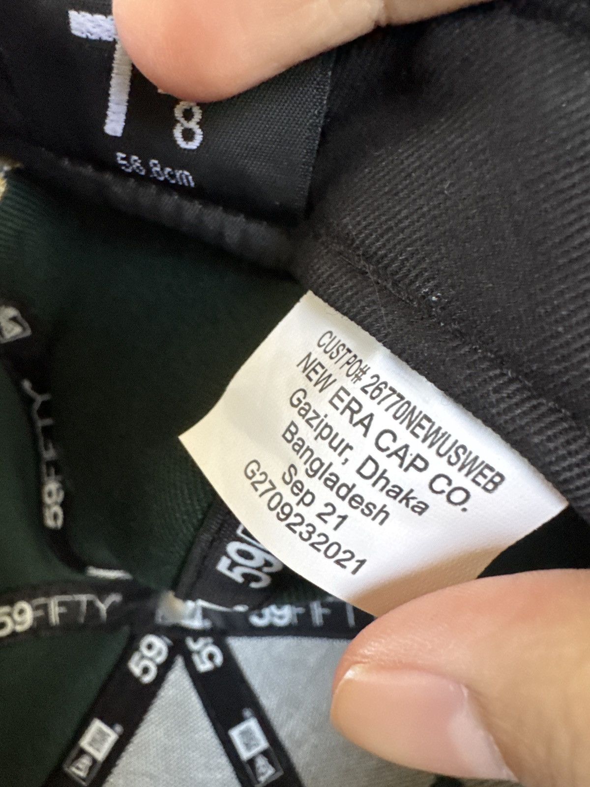 Supreme Supreme undisputed box logo new era fitted cap 7 1/8 Size ONE SIZE - 9 Thumbnail