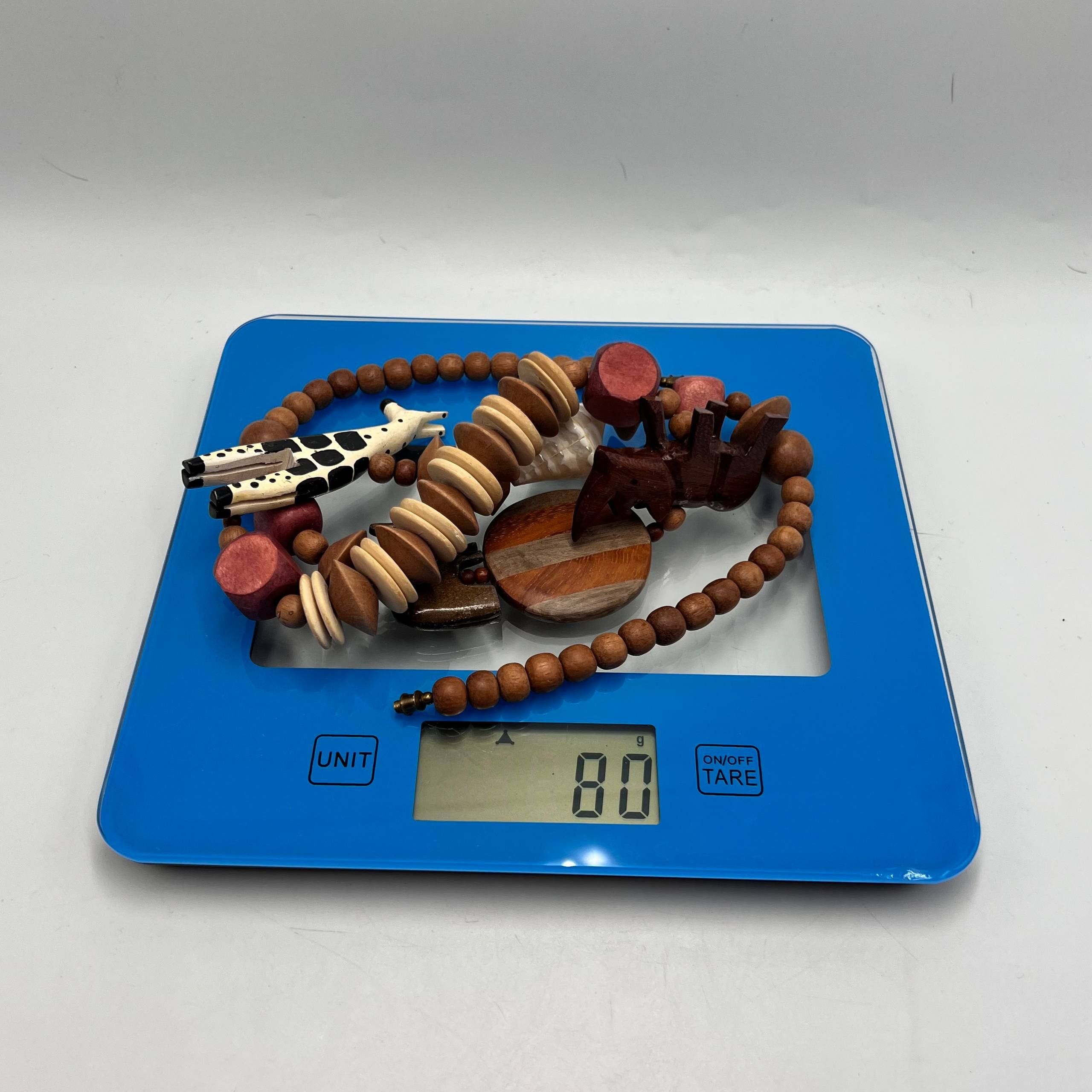 Other Handmade African Wood Beads Necklace Animals Size ONE SIZE - 9 Thumbnail