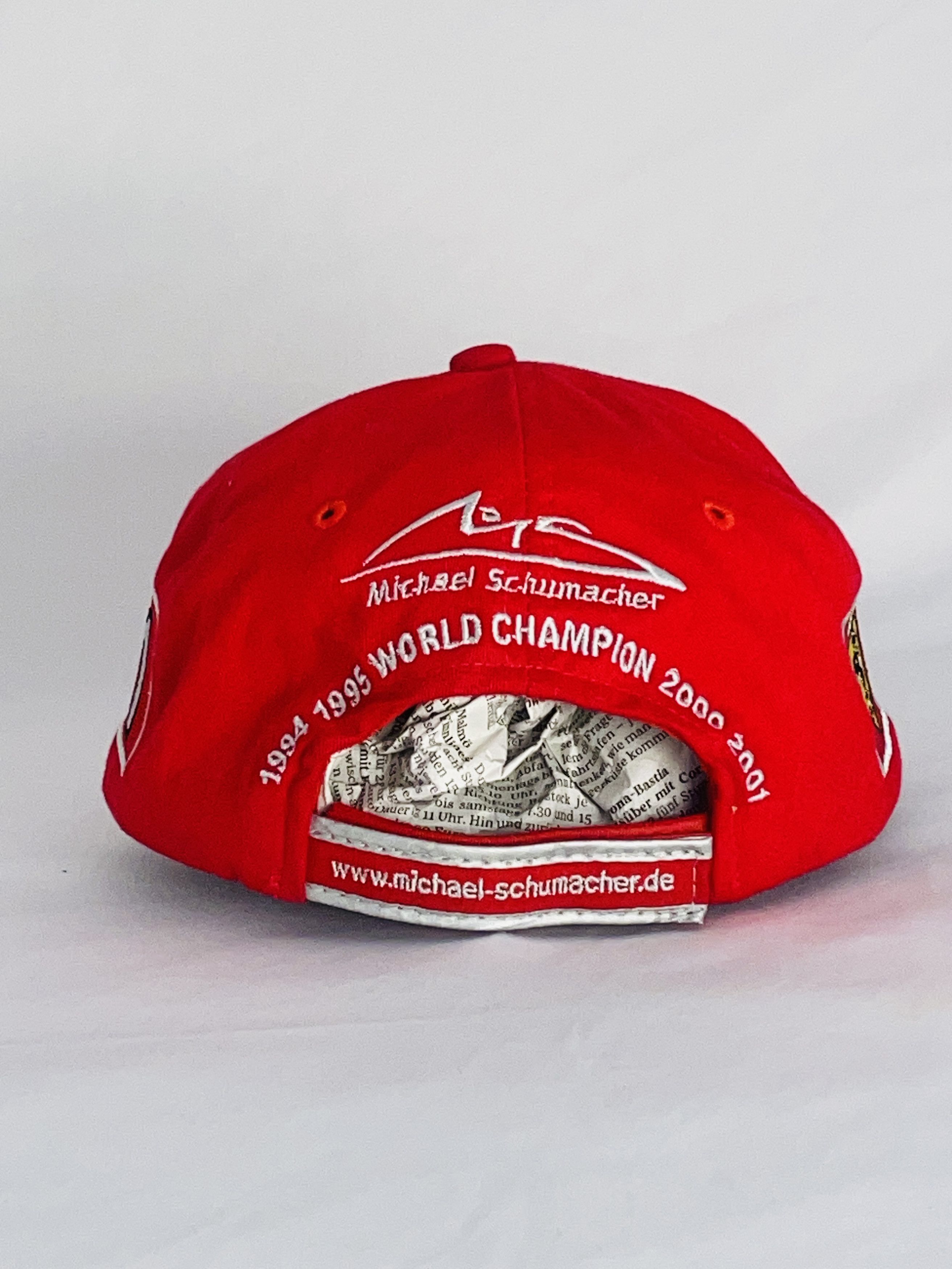 Ferrari Michael Schumacher Ferrari Cap – World Champion 2000/2001 Size ONE SIZE - 3 Thumbnail