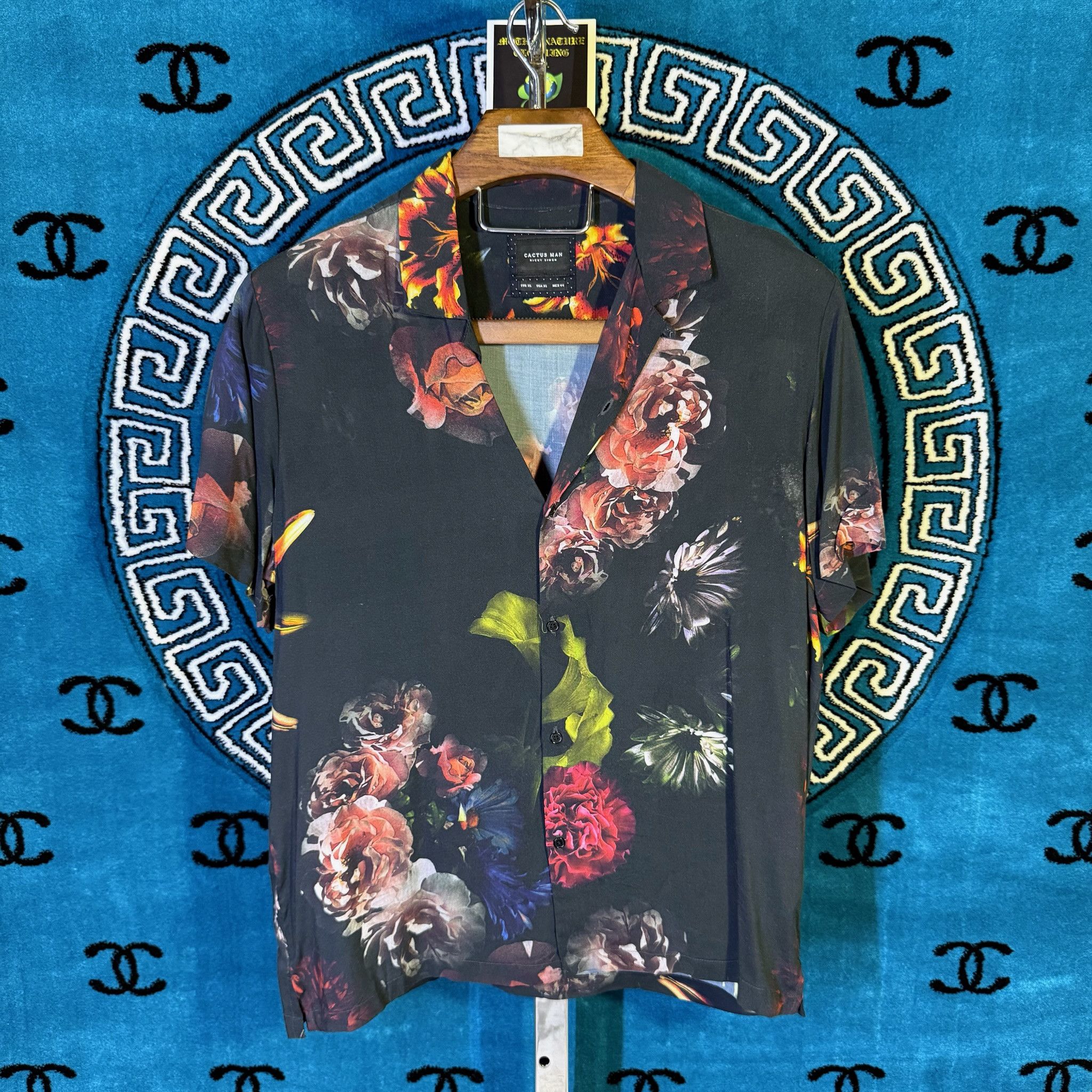 Other THE OPULENT NOCTURNE FLORAL NOIR CUBAN SHIRT Size US XL / EU 56 / 4 - 1 Preview