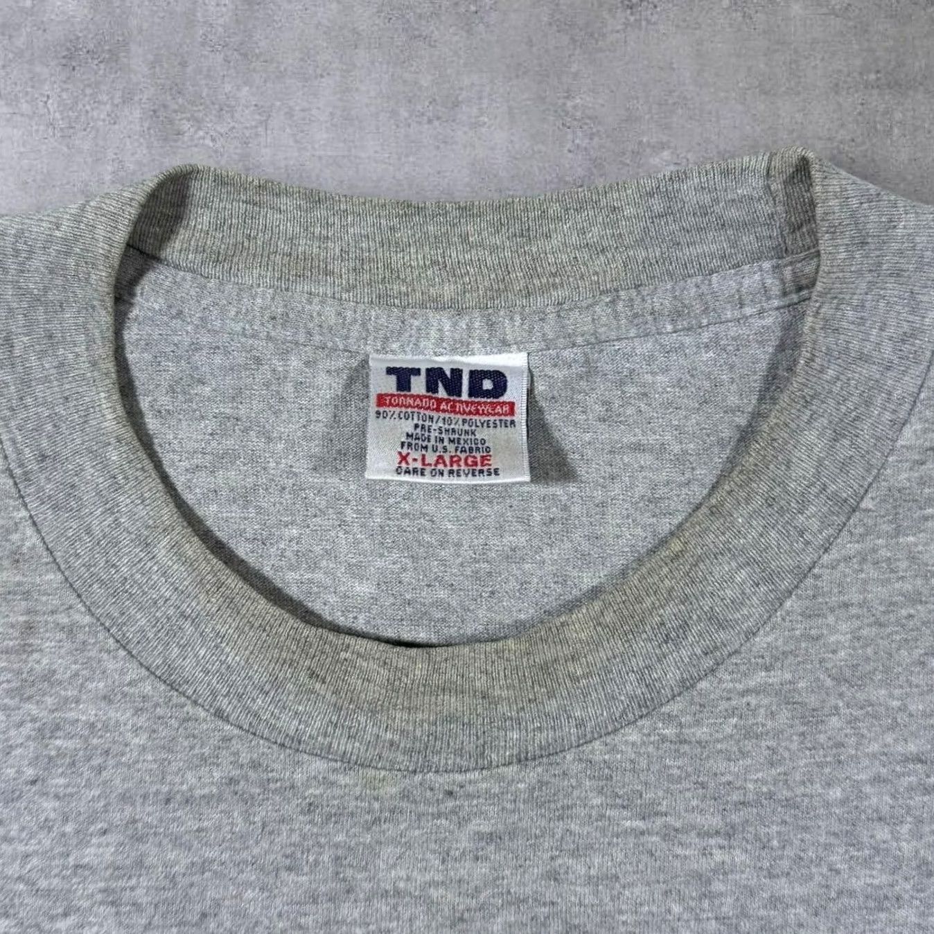 Vintage Vintage Arizona USA Embroidered Tourist Spellout Grey Cotton T-Shirt XL Mens Shirt Size US XL / EU 56 / 4 - 5 Thumbnail