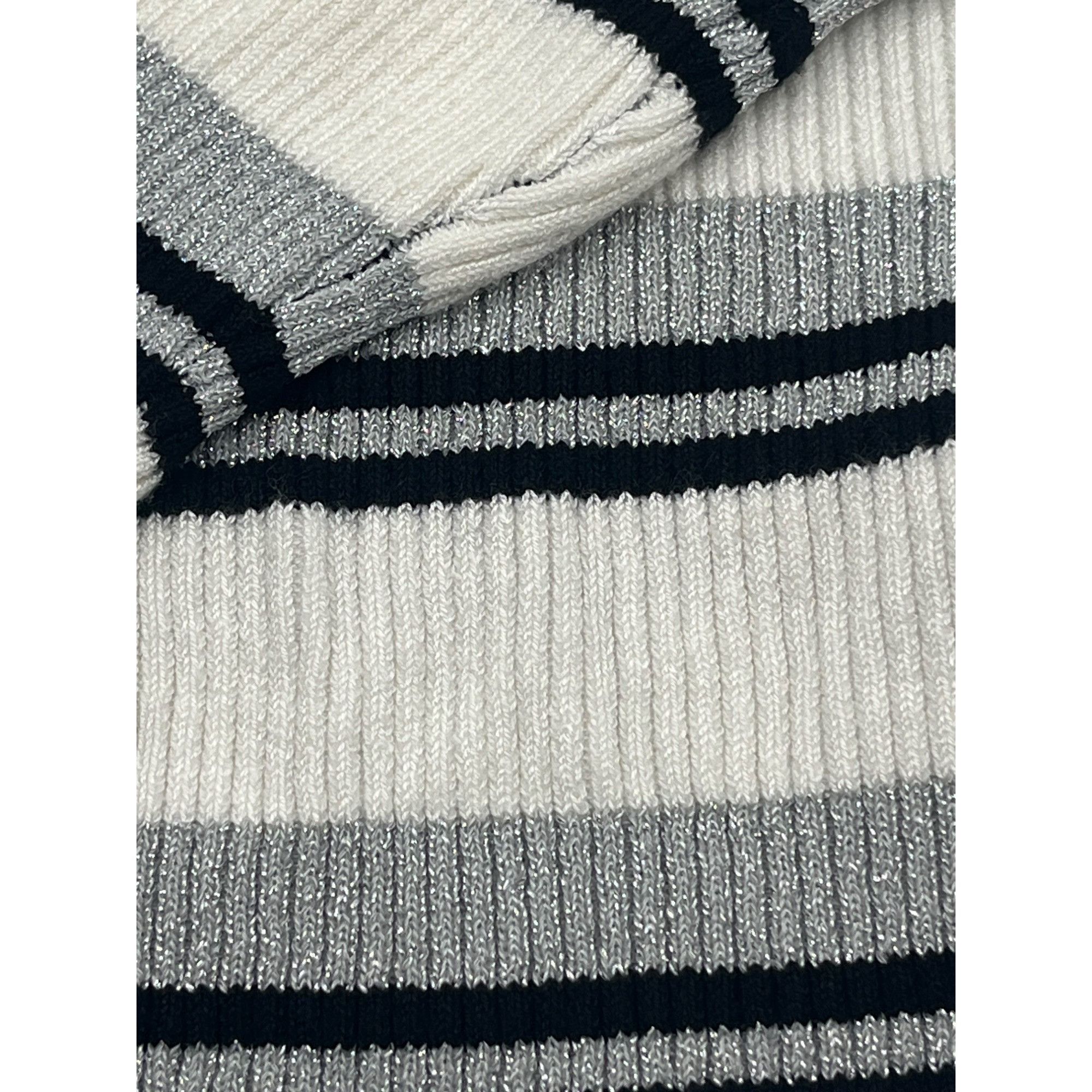 Other Circus NY Women's Colorblock Stripe Rib knit Pullover Sweate Size S / US 4 / IT 40 - 9 Thumbnail