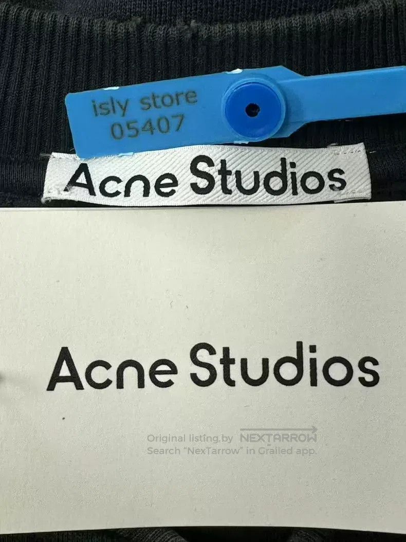 Acne Studios Acne Studios Vintage Faded Loose Fit Baseball Collar Jacke Size S / US 4 / IT 40 - 4 Thumbnail