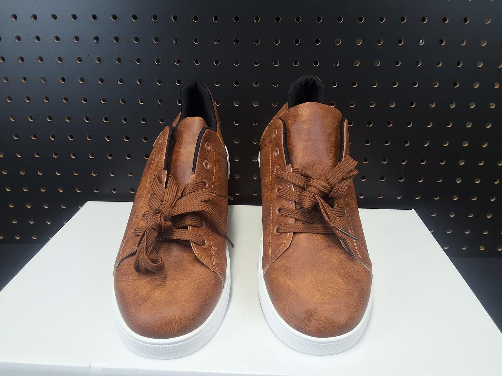 Genetic Manipulation Shinichiro Kuriya Trendy Brown Casual Sneakers with White Sole - EU Size 46 Size ONE SIZE - 3 Thumbnail