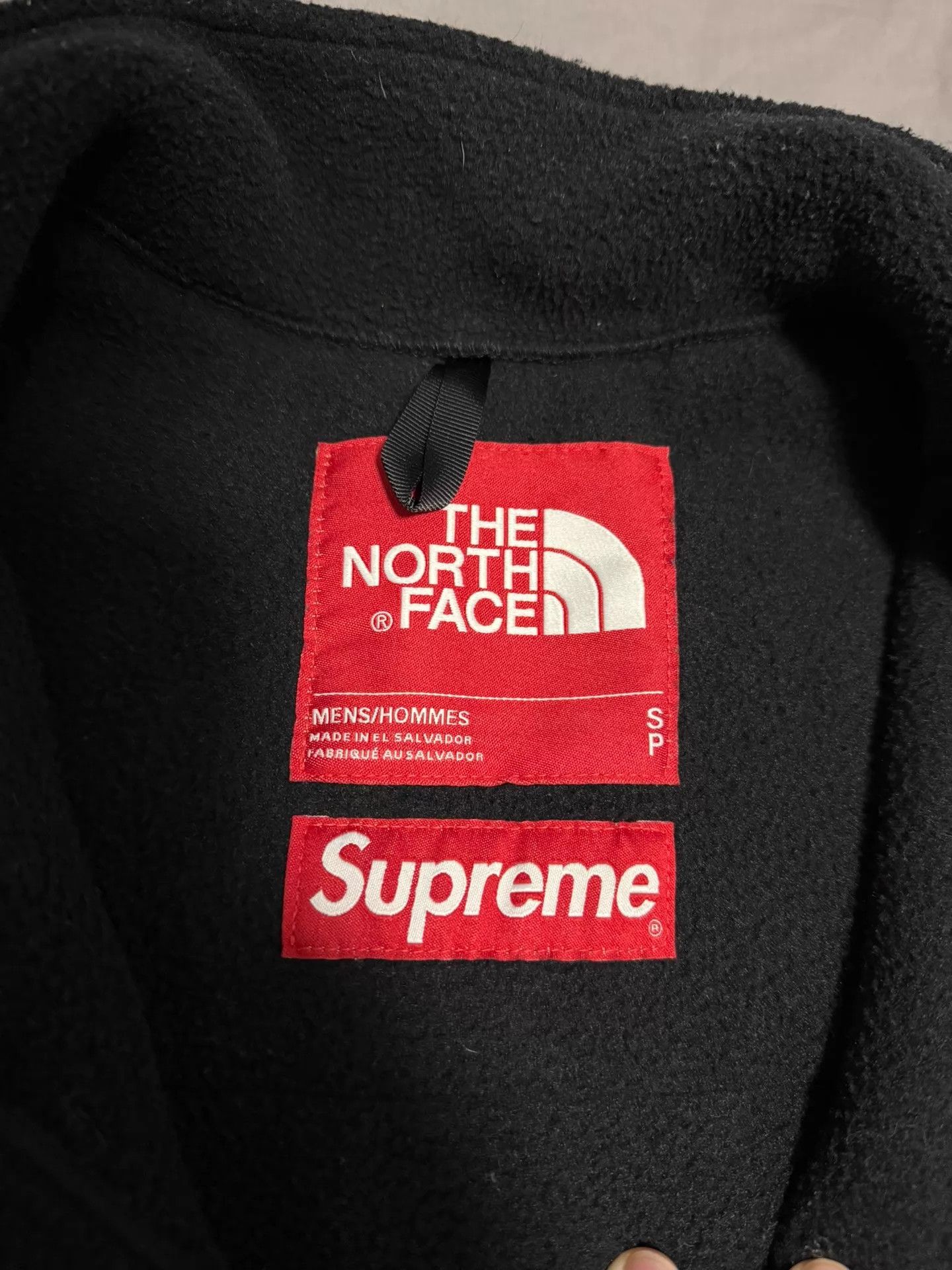 The North Face Supreme x The North Face Arc Logo TNF Fleece Jacket Black S Size US S / EU 44-46 / 1 - 4 Thumbnail