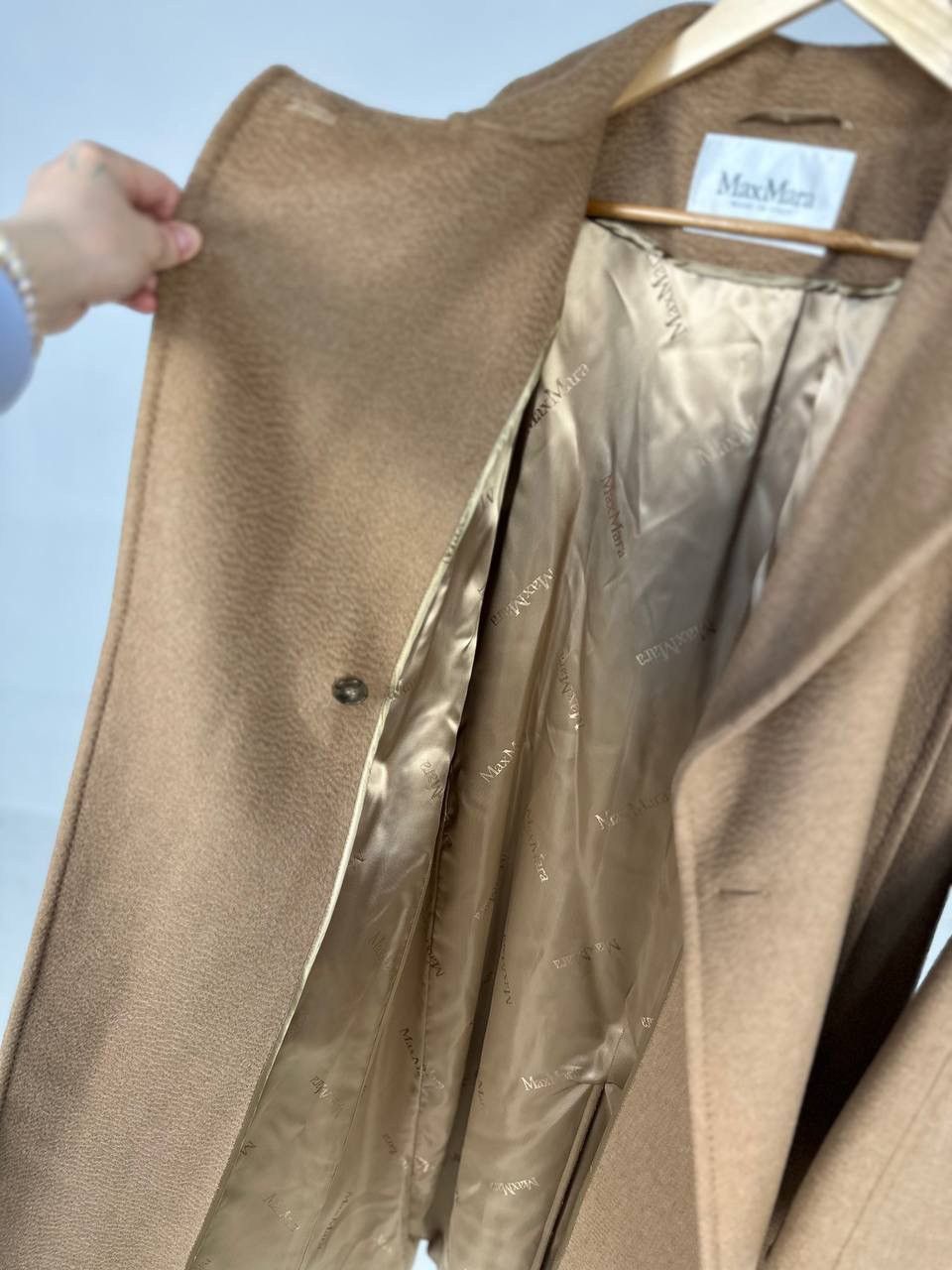 Max Mara Rare Max Mara Manuella Classic Camelwool Coat Size M / US 6-8 / IT 42-44 - 6 Thumbnail