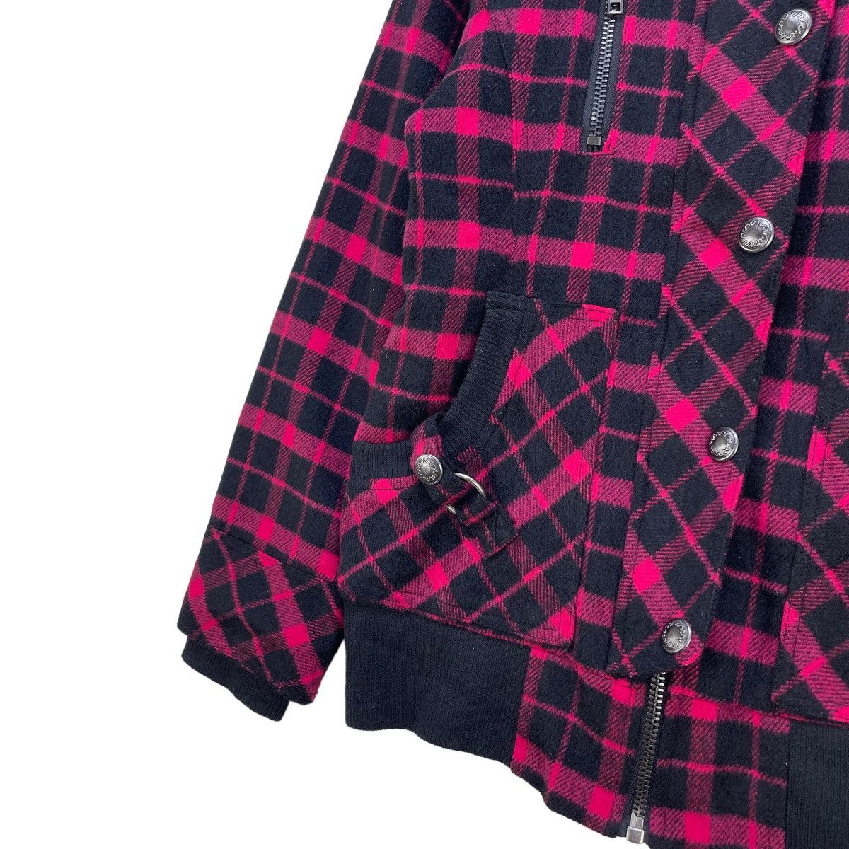 If Six Was Nine Japanese Brand Cornflake Checked Jacket Size M / US 6-8 / IT 42-44 - 4 Thumbnail