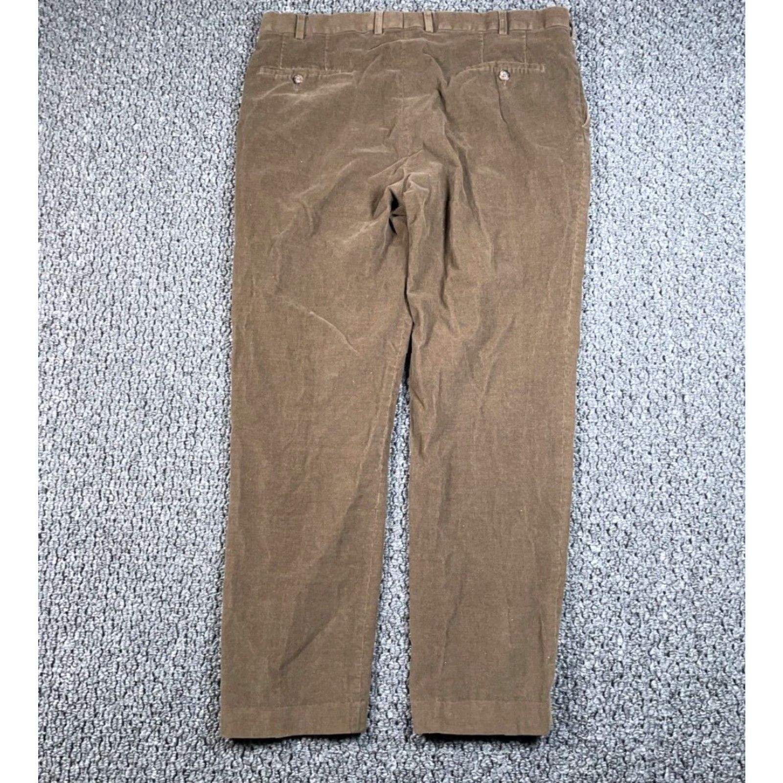 Ralph Lauren Lauren Ralph Lauren Pants Women's 37 x 29.5 (40/32Tag) Brown Stretch Corduroy Size 27" / US 4 / IT 40 - 2 Thumbnail