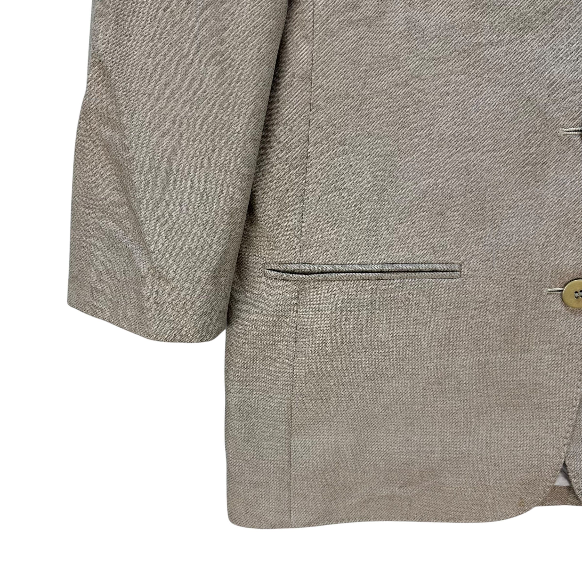 Jaeger Vintage Classic JAEGER Wool Button Coat Jacket #A80-1924 Size L / US 10 / IT 46 - 4 Thumbnail