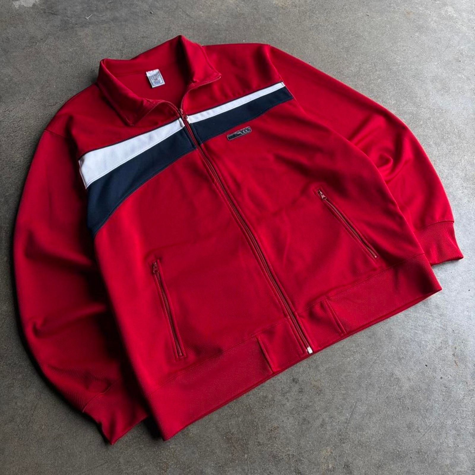 Old Navy 2000s y2k old navy track jacket Size US XL / EU 56 / 4 - 2 Thumbnail