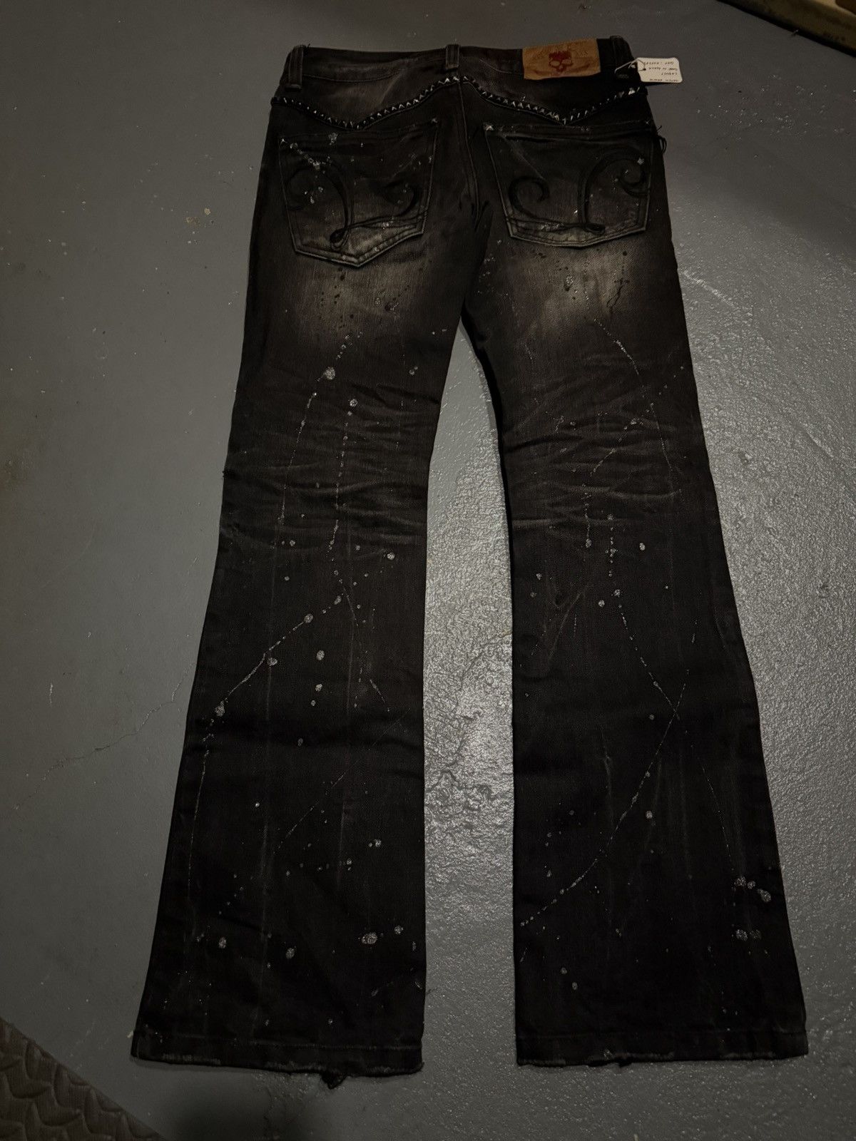 Other Korean studded black jeans Size US 28 / EU 44 - 3 Thumbnail