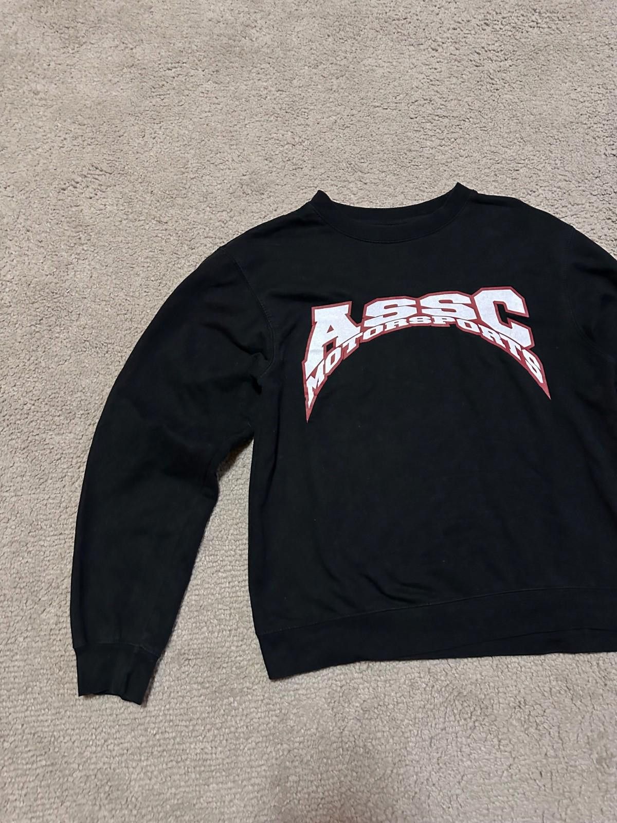 Anti Social Social Club Anti Social Social Club ASSC Black “Motorsport” Sweater Sz S Size US S / EU 44-46 / 1 - 2 Thumbnail