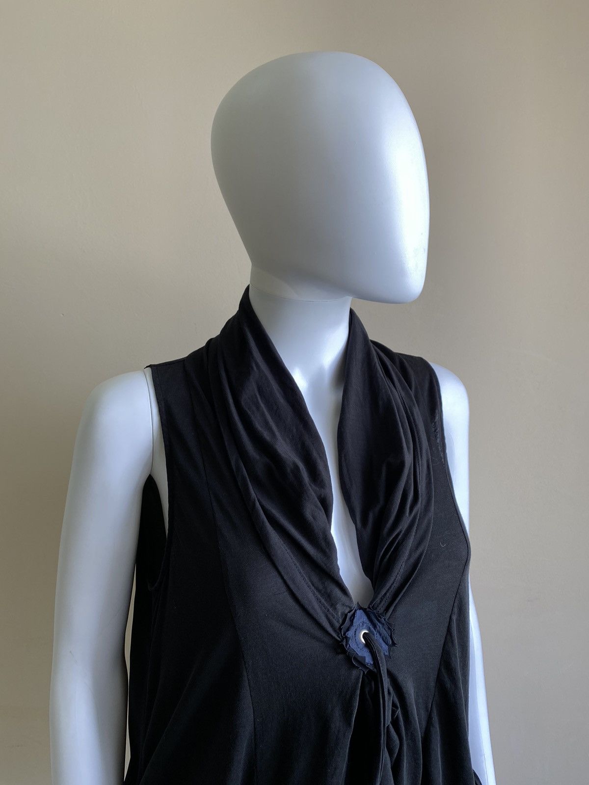 Marithe + Francois Girbaud Marithe Francois Girbaud Avant Garde Sleeveless Mini Dress Size M / US 6-8 / IT 42-44 - 3 Thumbnail