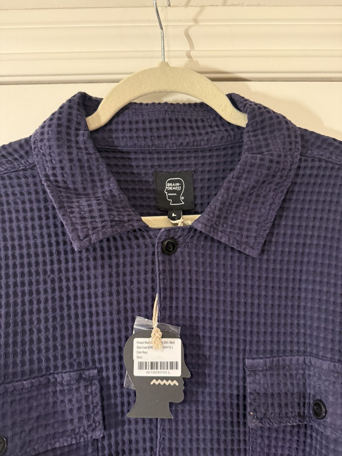 Brain Dead Brain dead waffle button up size Large Size US L / EU 52-54 / 3 - 3 Thumbnail