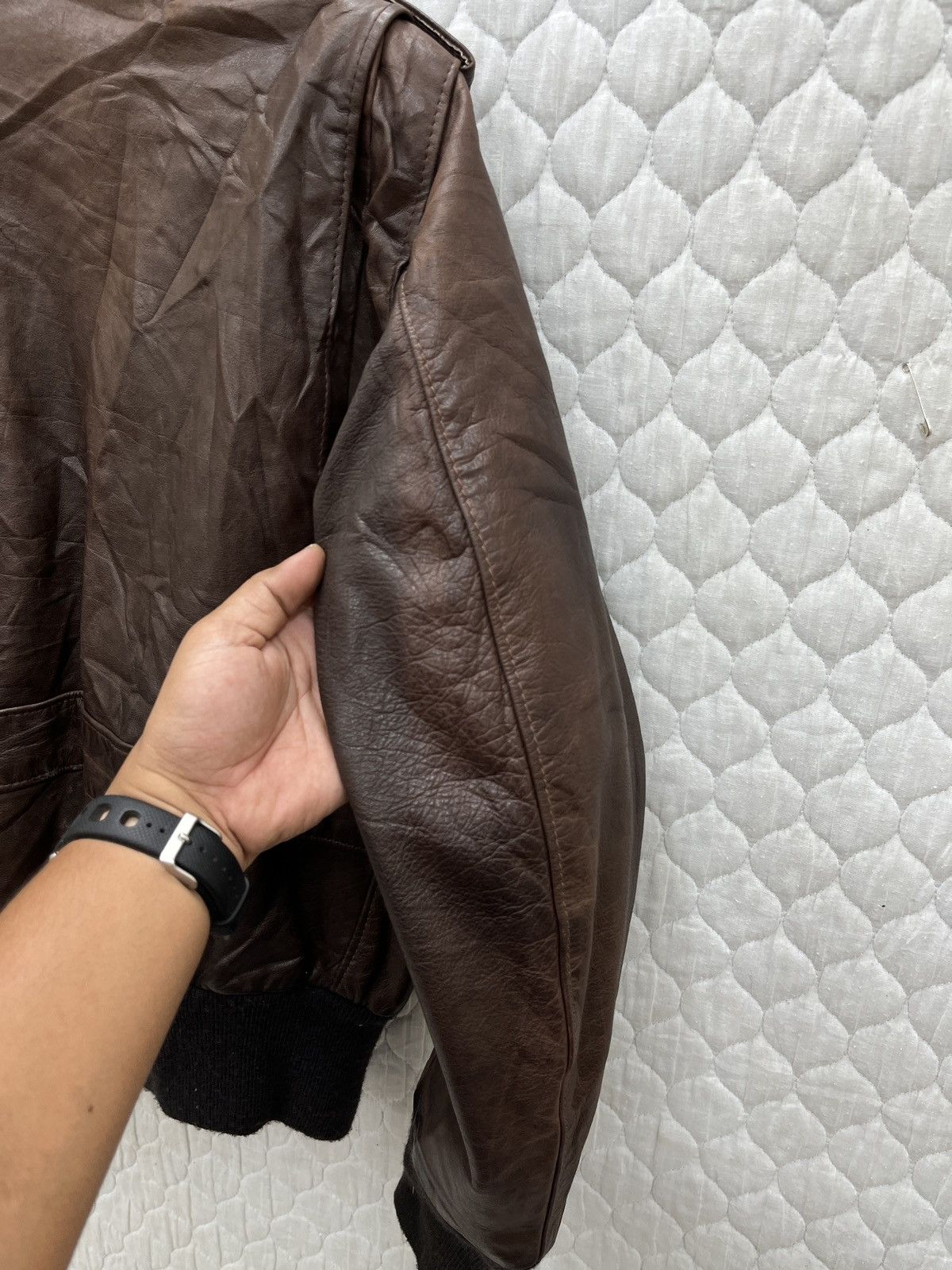 Schott 🔥🔥🔥STEALS VTG SCHOTT A2 LEATHER JACKET Size US S / EU 44-46 / 1 - 21 Thumbnail