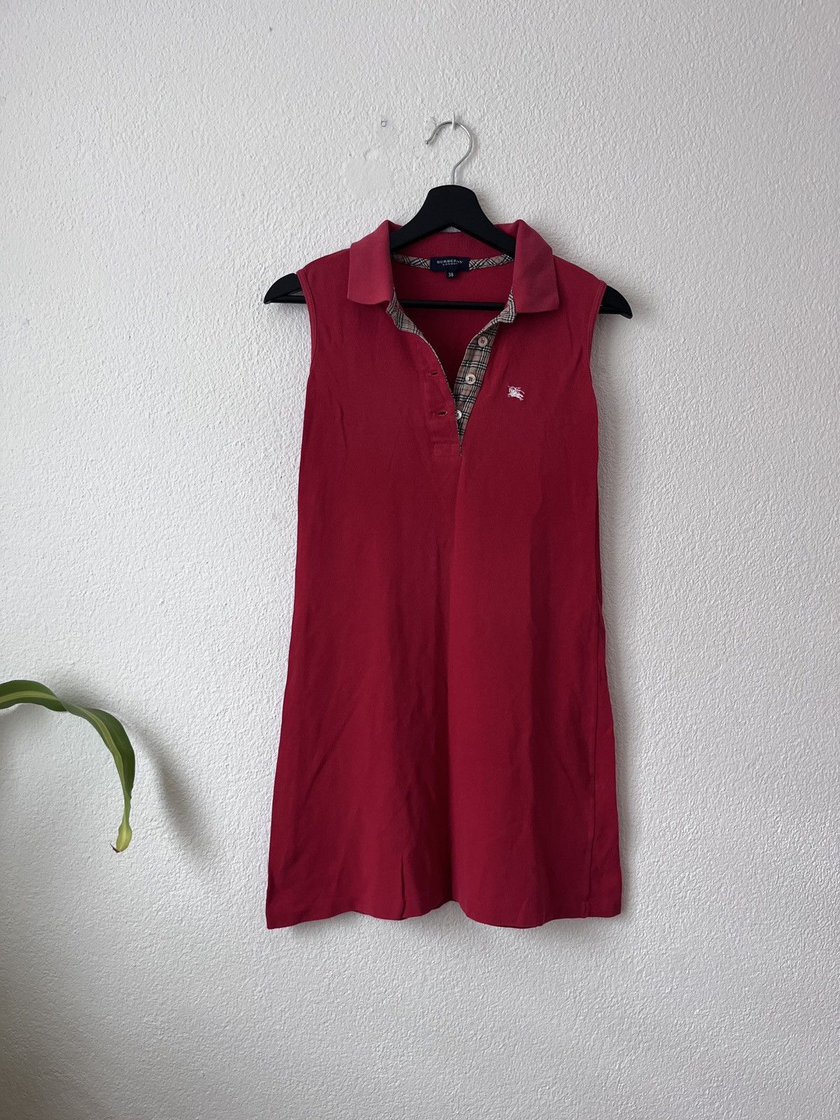 Burberry Burberry polo dress with nova check detailing M Size M / US 6-8 / IT 42-44 - 2 Thumbnail