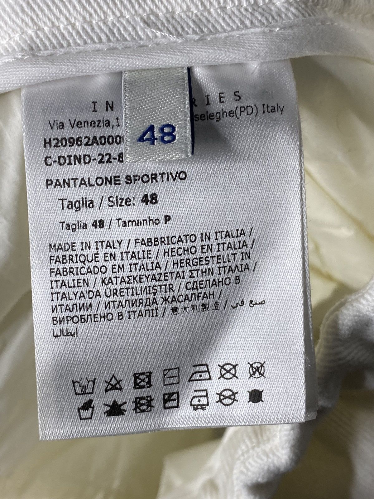 Moncler Moncler 70 Limited Edition White Cargo Pants Size 48 Size US 32 / EU 48 - 14 Thumbnail