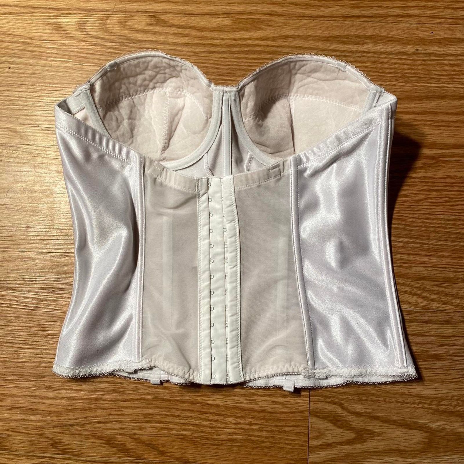 Other White satin strapless corset Size ONE SIZE - 3 Thumbnail