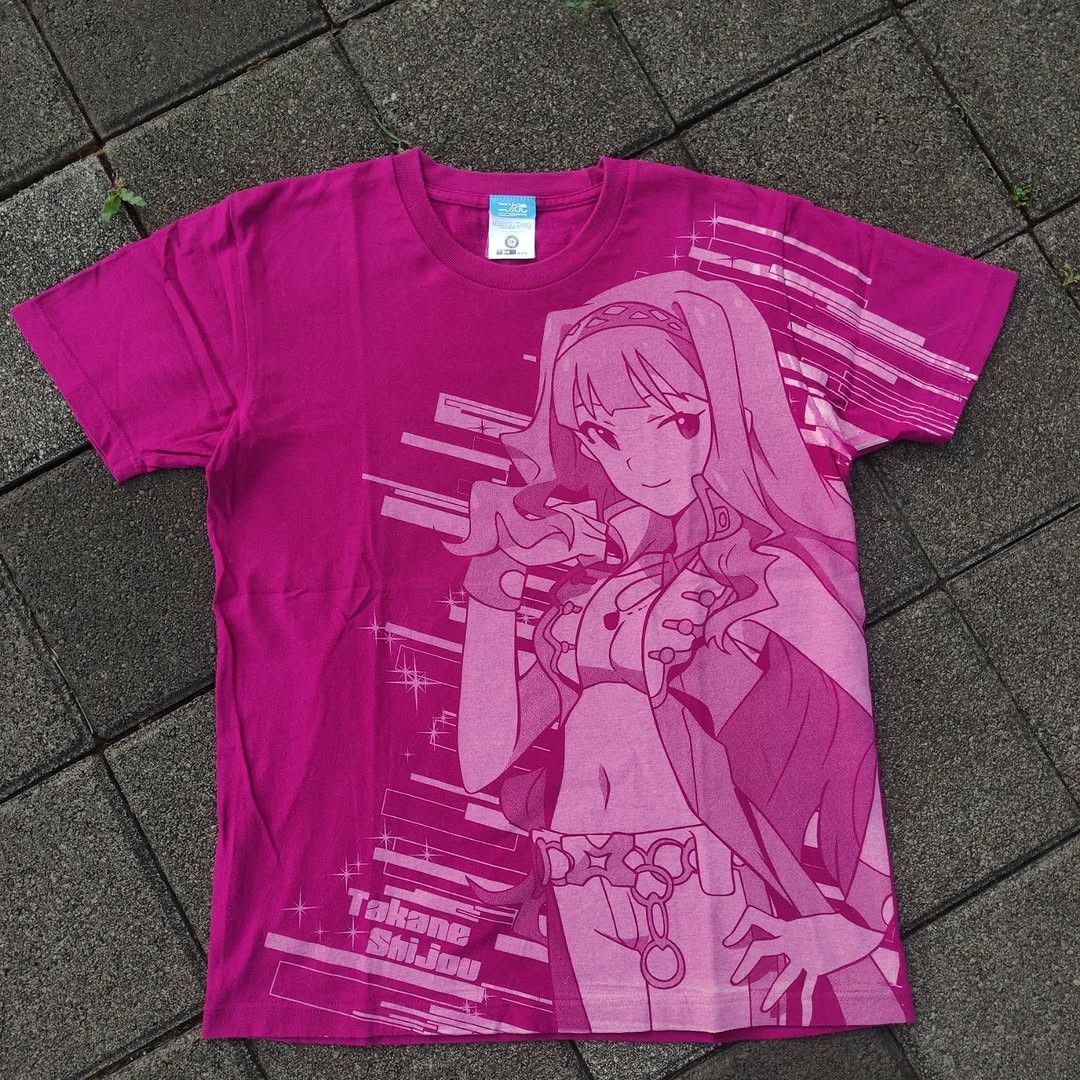 Anime Vintage Idolmaster Takane Shijou Cospa Tee Size US M / EU 48-50 / 2 - 1 Thumbnail