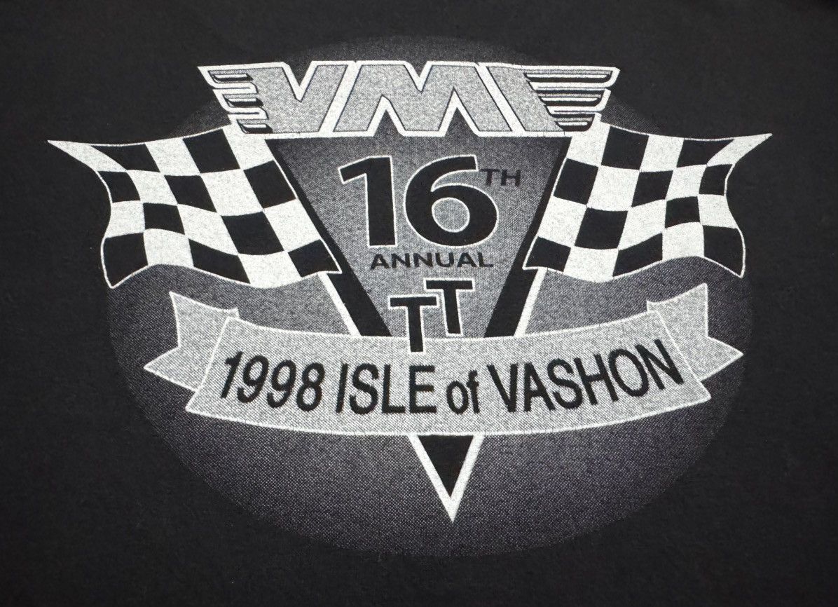 Hanes × Vintage Vintage 1998 Isle Of Vashon Motorcycle Rally Size US XL / EU 56 / 4 - 4 Thumbnail