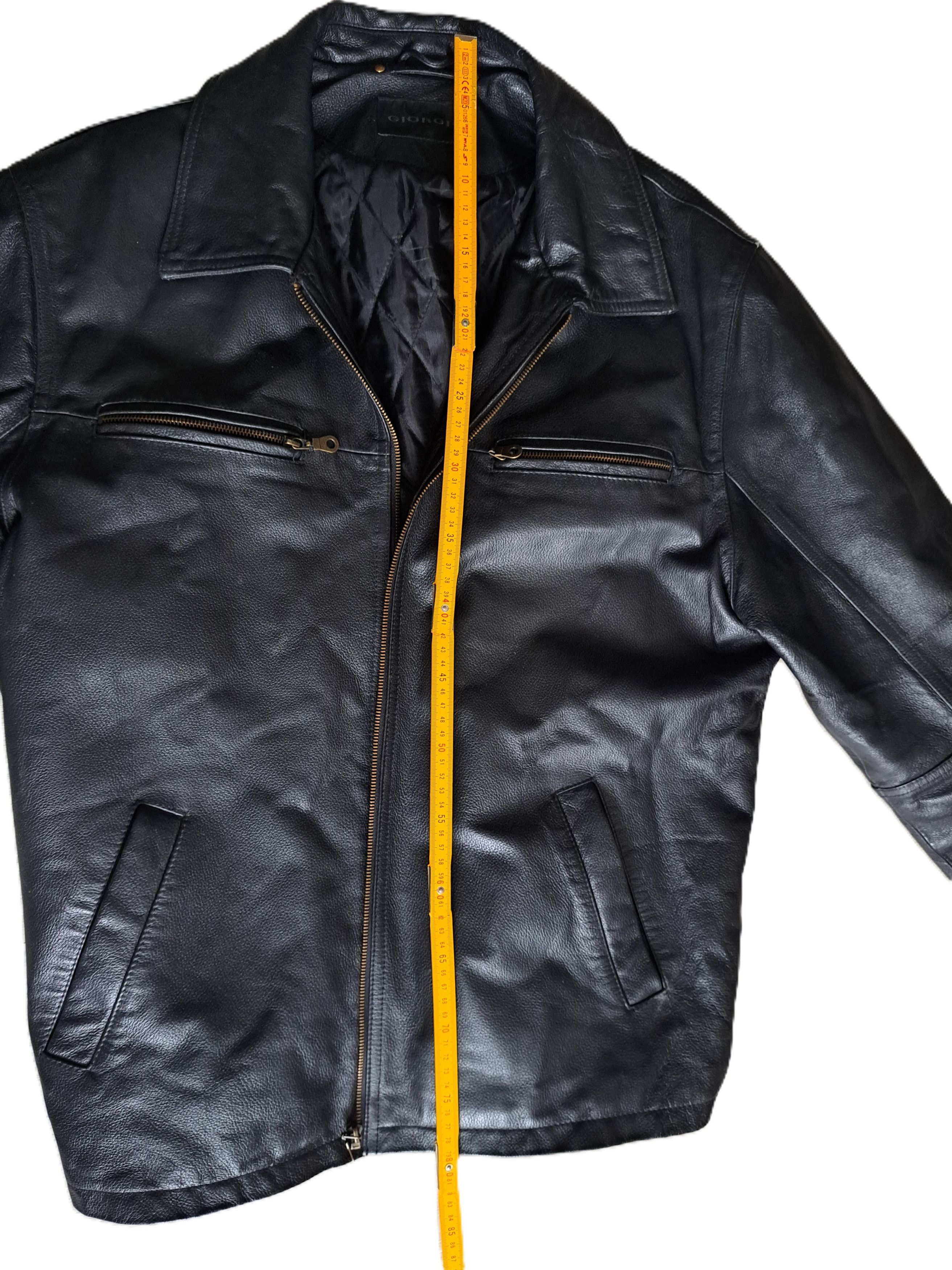 Other Leather jacket made out of heavy leather Size US XXL / EU 58 / 5 - 5 Thumbnail