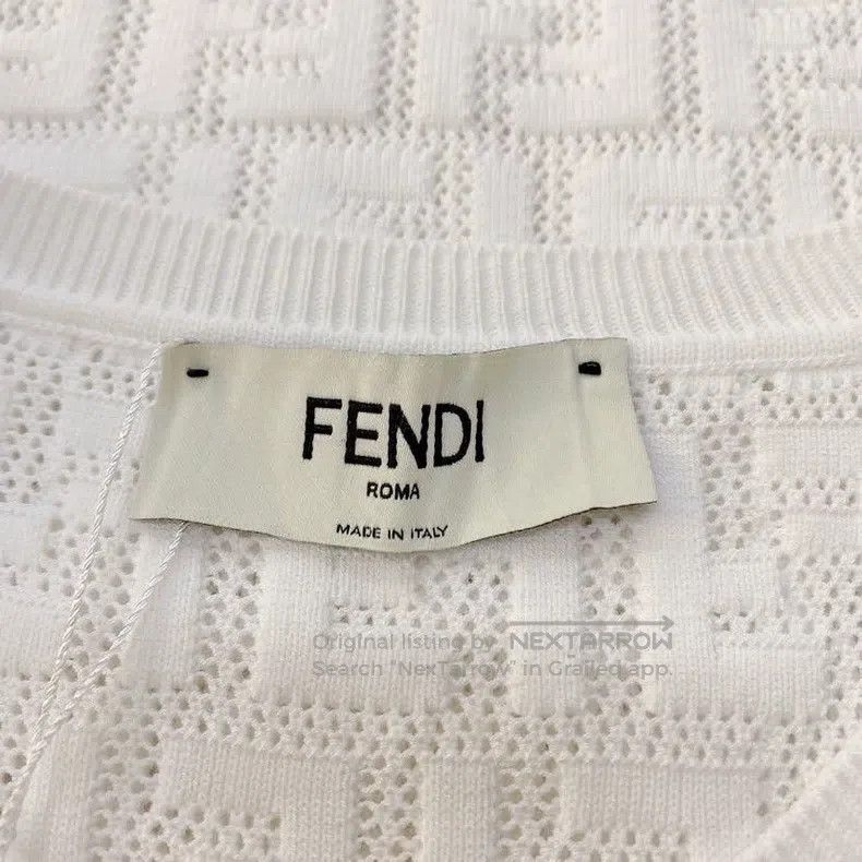 Fendi Fendi White Dress Size M / US 6-8 / IT 42-44 - 5 Thumbnail