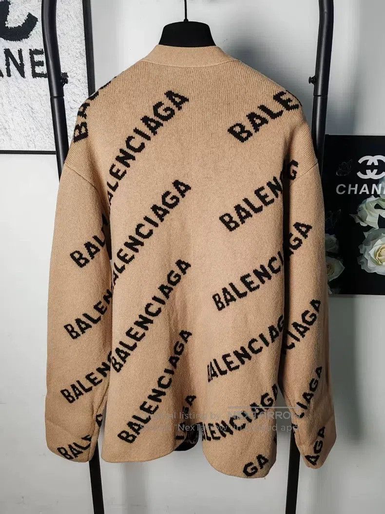 Balenciaga Balenciaga Printed Open-Front Jacket Size US S / EU 44-46 / 1 - 2 Thumbnail