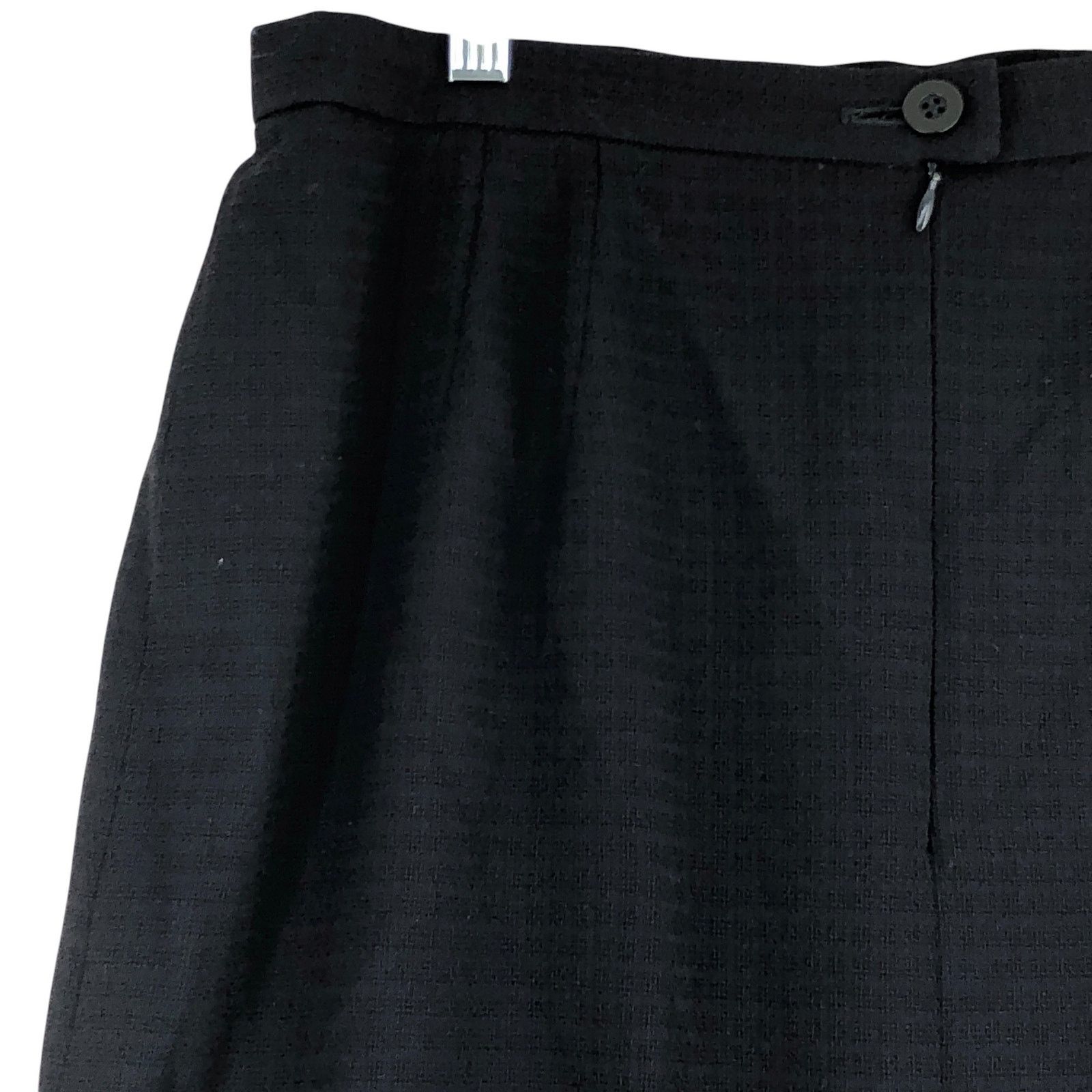Escada Escada Womens Size 42 US 12 Skirt Pencil Textured Navy Blue Size 34" / US 12 / IT 48 - 13 Thumbnail