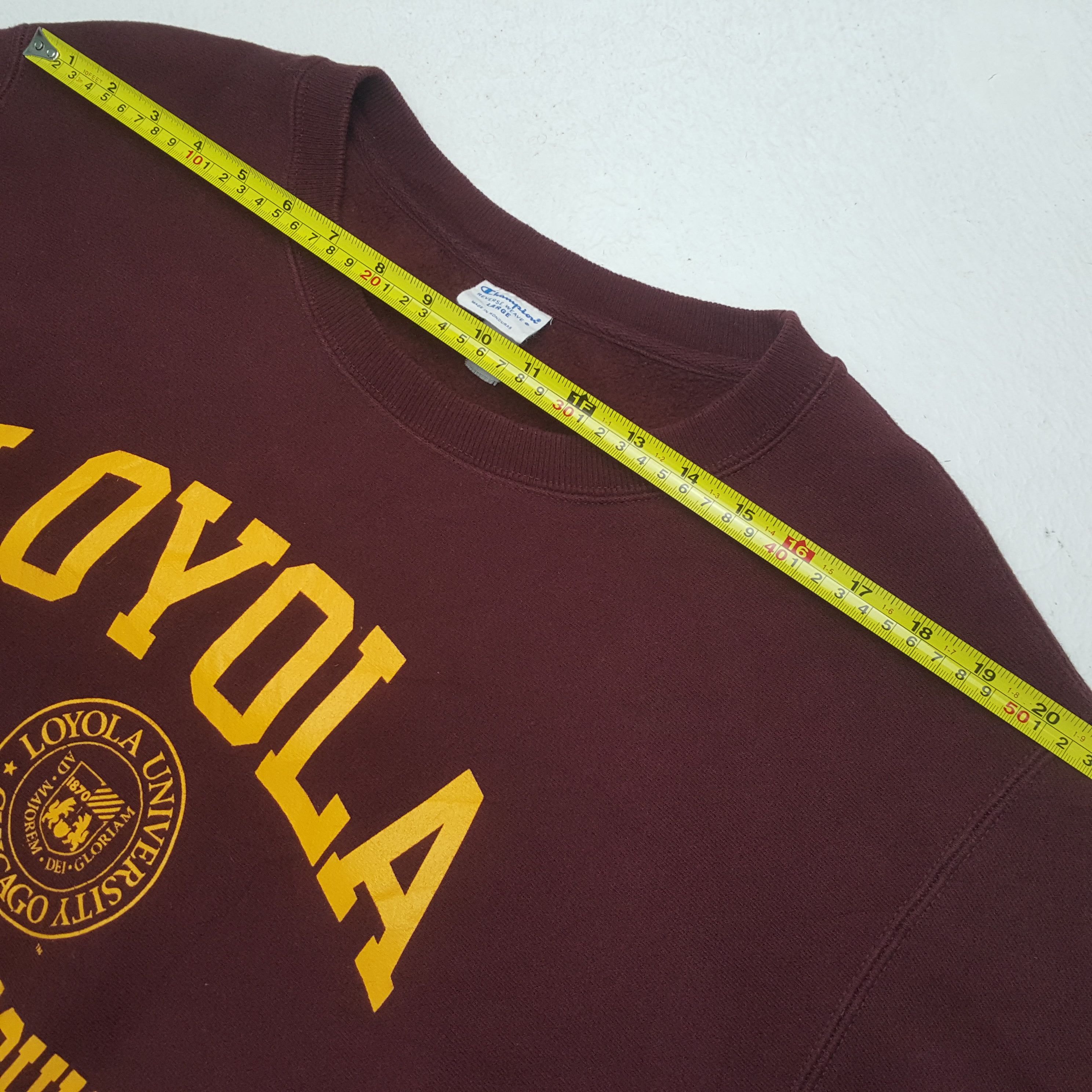 Champion Loyola University Chicago Champion Sweatshirt 34 Size US XL / EU 56 / 4 - 5 Thumbnail