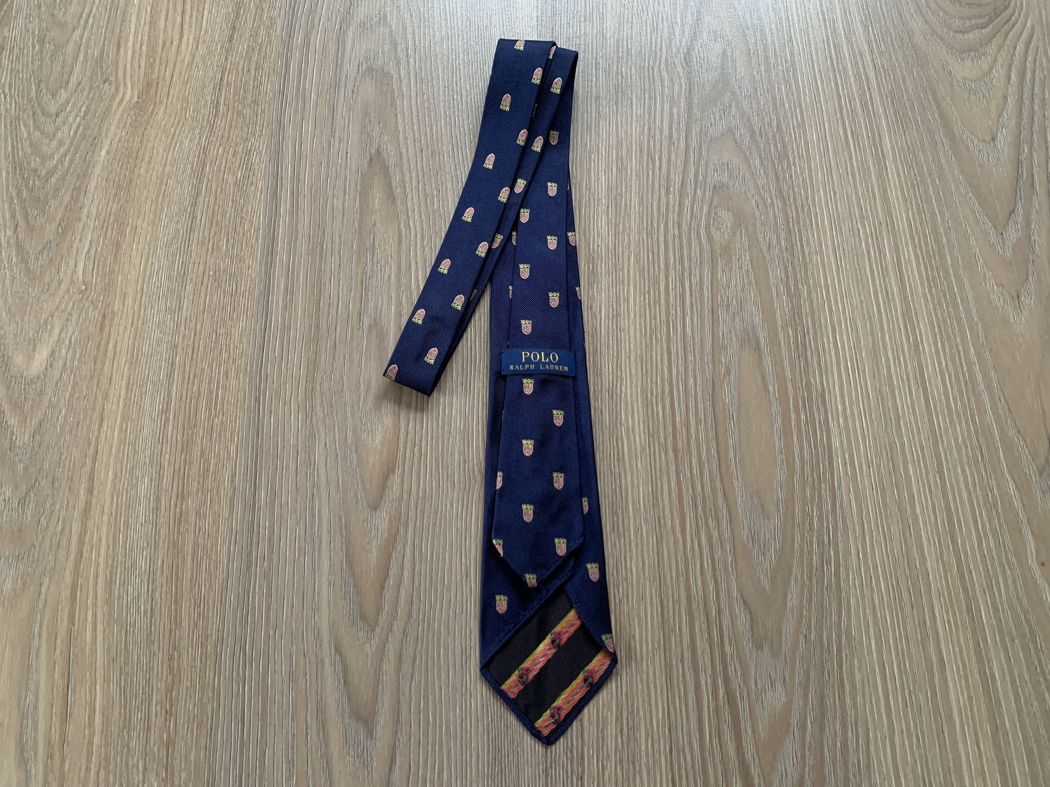 Polo Ralph Lauren Rare Polo Ralph Lauren Patterned Silk Tie Size ONE SIZE - 4 Thumbnail