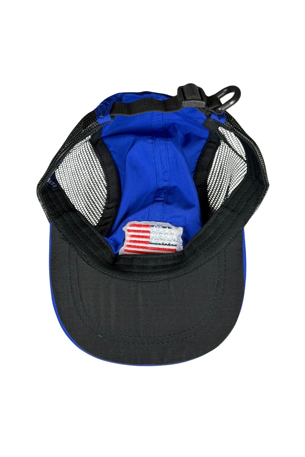 Polo Ralph Lauren 90s Vintage Polo Sport Ralph Lauren Nylon Mesh Cap USA Flag Size ONE SIZE - 2 Thumbnail