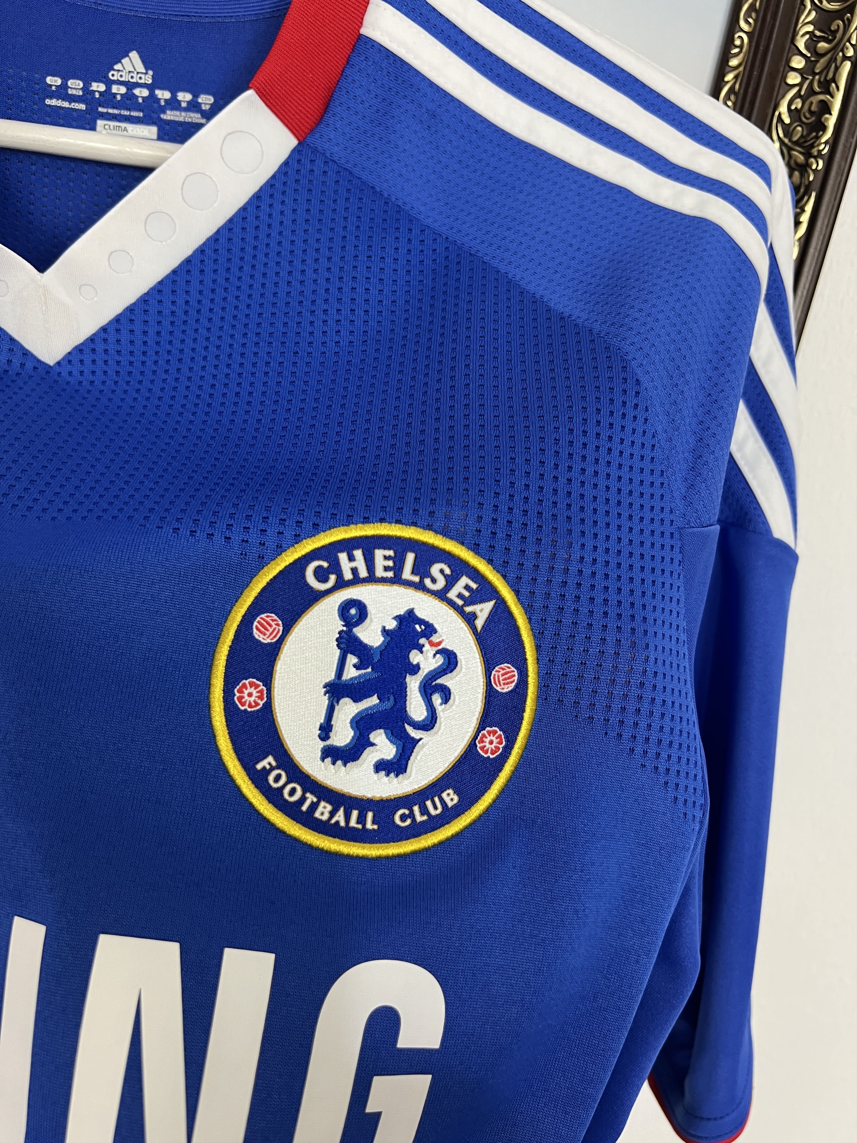 Adidas Chelsea Home football shirt 2010 Soccer Adidas Jersey Mens Size US S / EU 44-46 / 1 - 4 Thumbnail