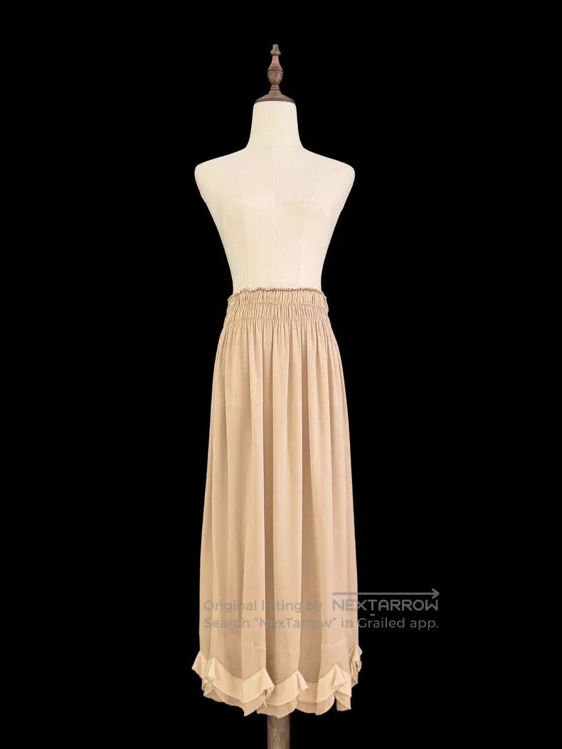 Comme des Garcons Comme Des Garcons size F Silk Petal Hem Skirt Size 23" - 6 Thumbnail