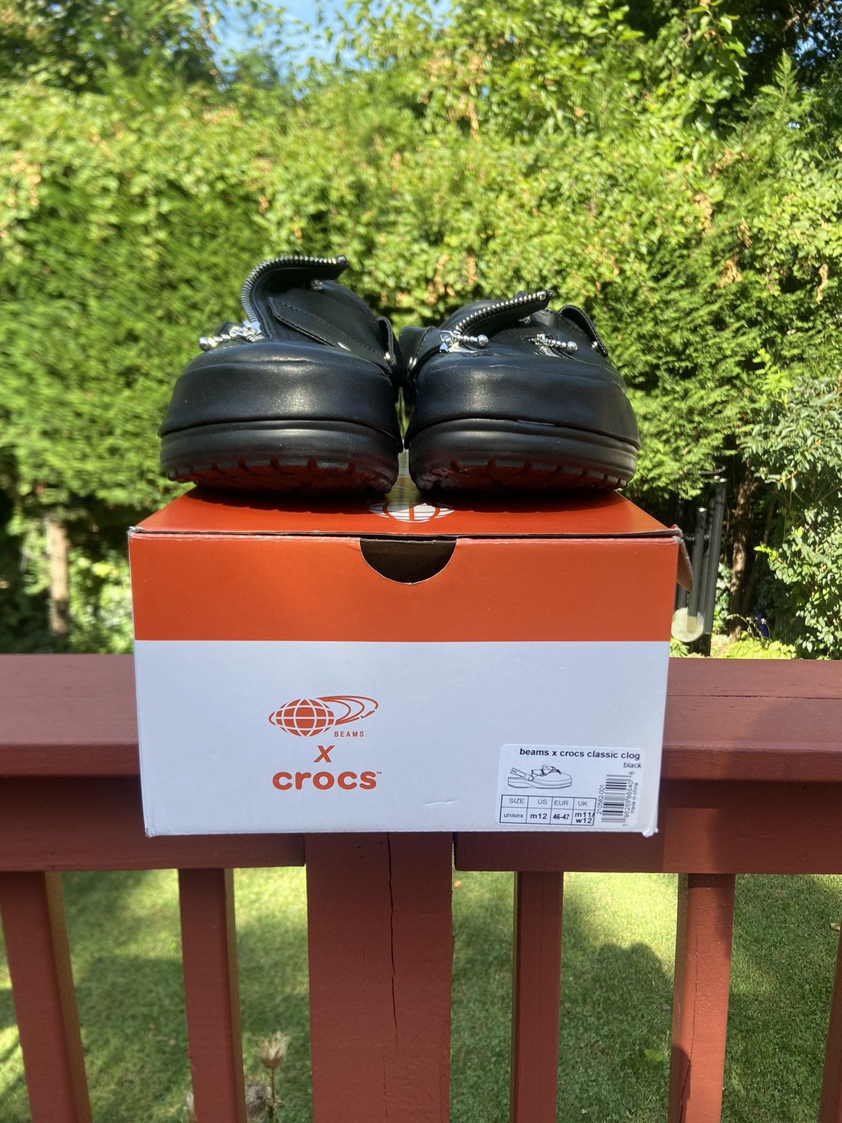Beams Plus Crocs Classic Clog BEAMS Black Size US 12 / EU 45 - 1 Thumbnail