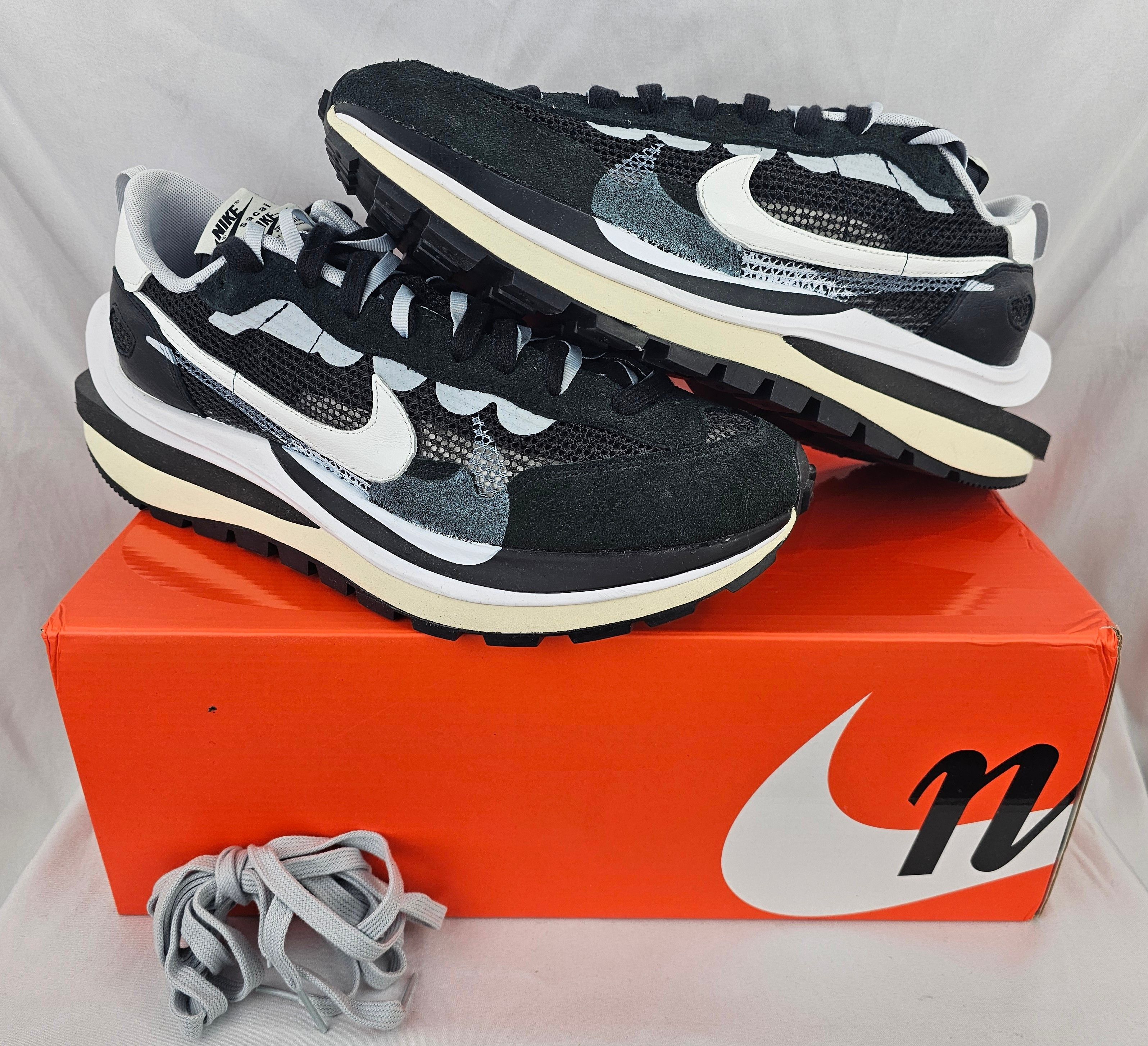 Nike × Sacai Nike x Sacai VaporWaffle Black White Men's Size 13 US NEW Size US 13 / EU 46 - 1 Thumbnail