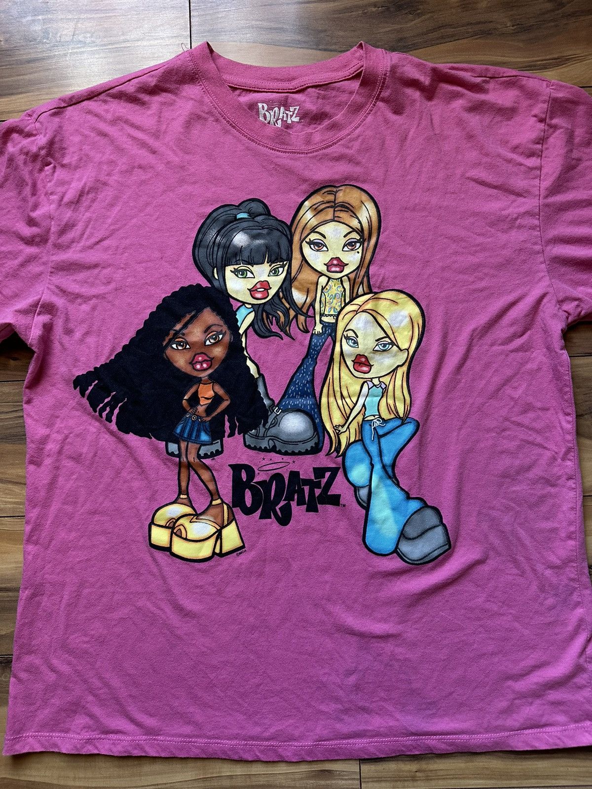 Vintage BRATZ pink T-shirt Size M / US 6-8 / IT 42-44 - 2 Thumbnail